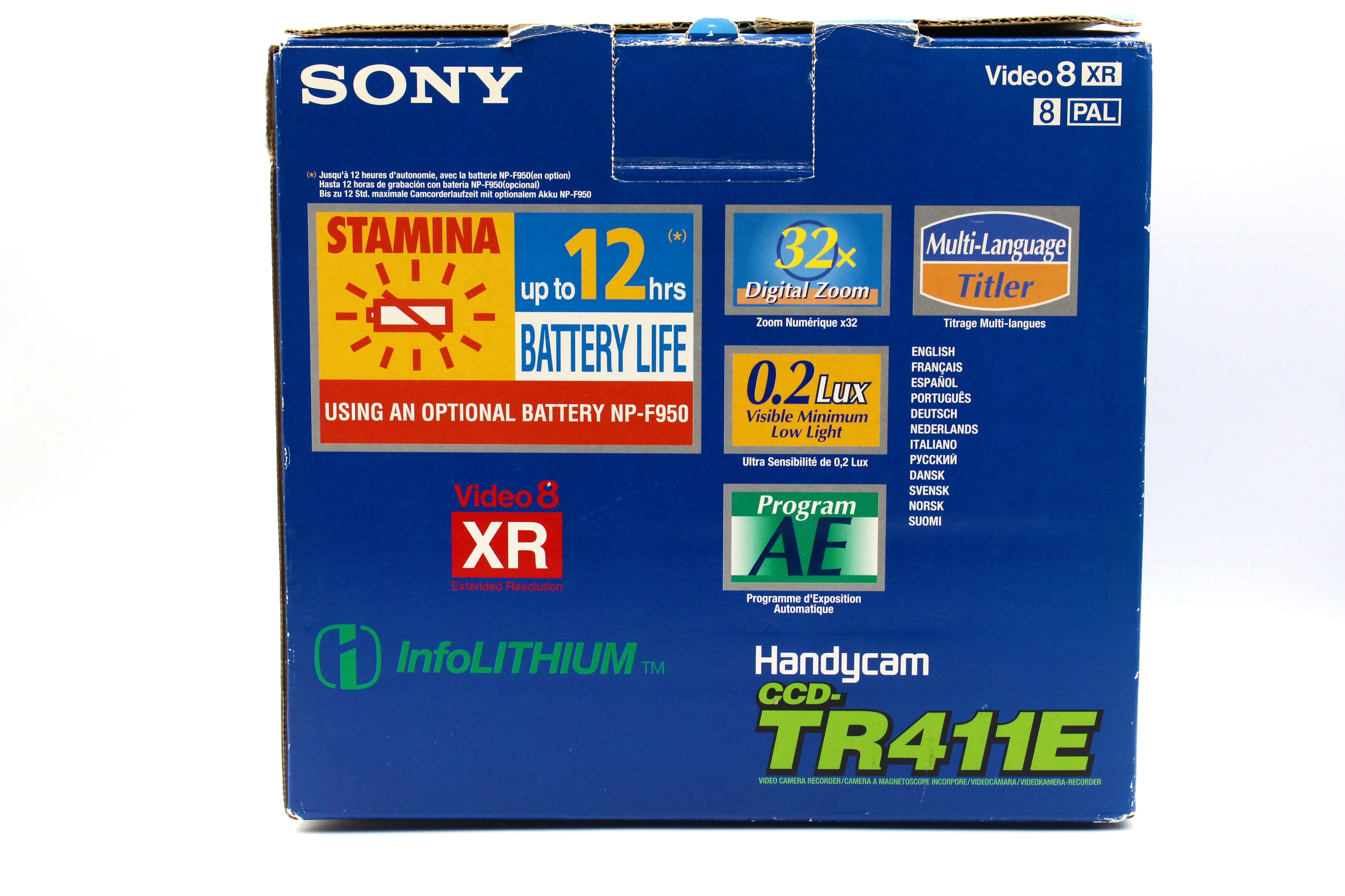 Sony CCD-TR411E Hi8 Video8 Analog Tape Video Camcorder Camera Handycam - Tested Bundle Excellent - Image 16