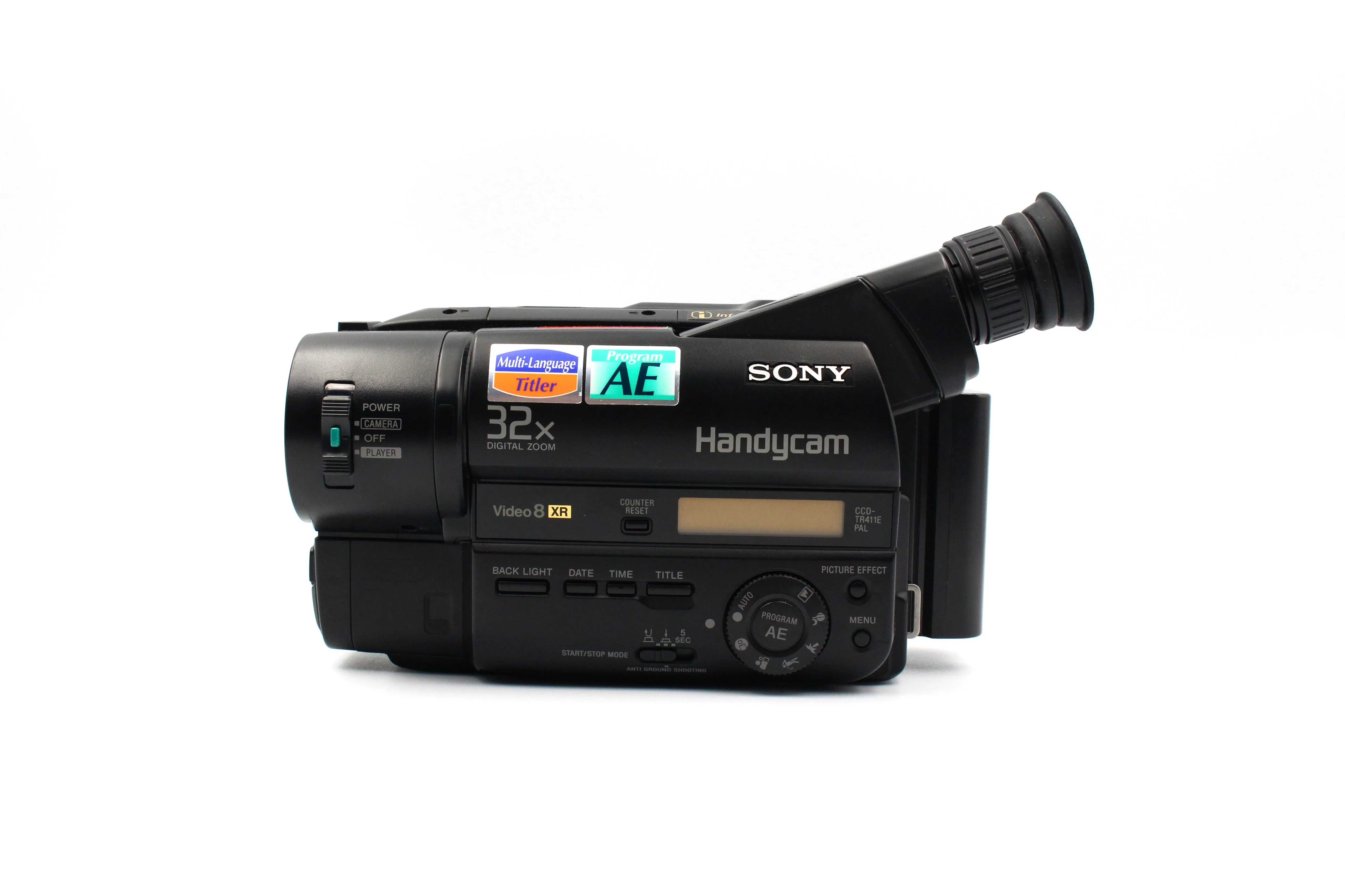 Sony CCD-TR411E Hi8 Video8 Analog Tape Video Camcorder Camera Handycam - Tested Bundle Excellent - Image 4