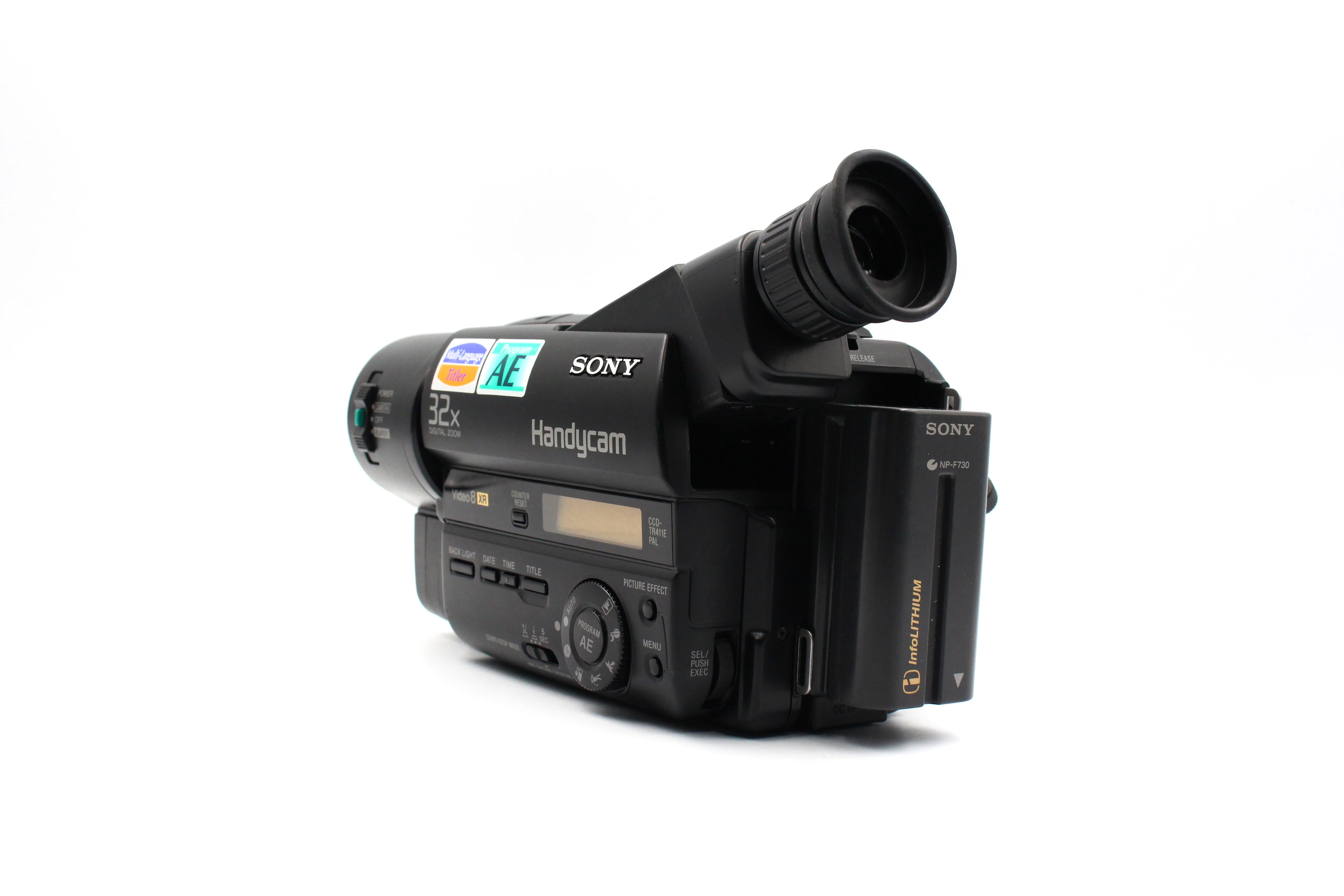 Sony CCD-TR411E Hi8 Video8 Analog Tape Video Camcorder Camera Handycam - Tested Bundle Excellent - Image 5