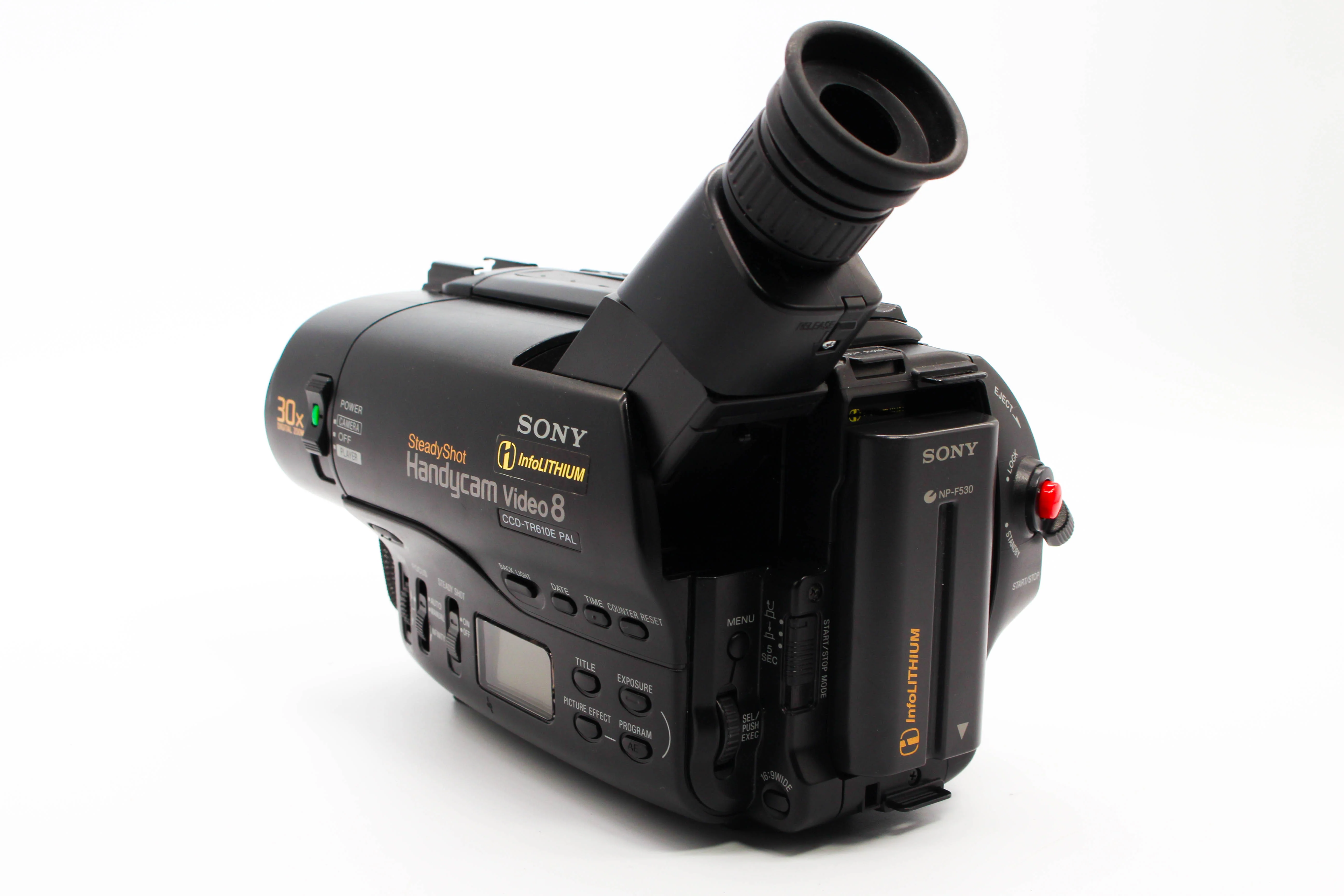 Sony CCD-TR610E Video8 8mm Analog Video Handycam Camcorder Camera - Tested Bundle Excellent - Image 5
