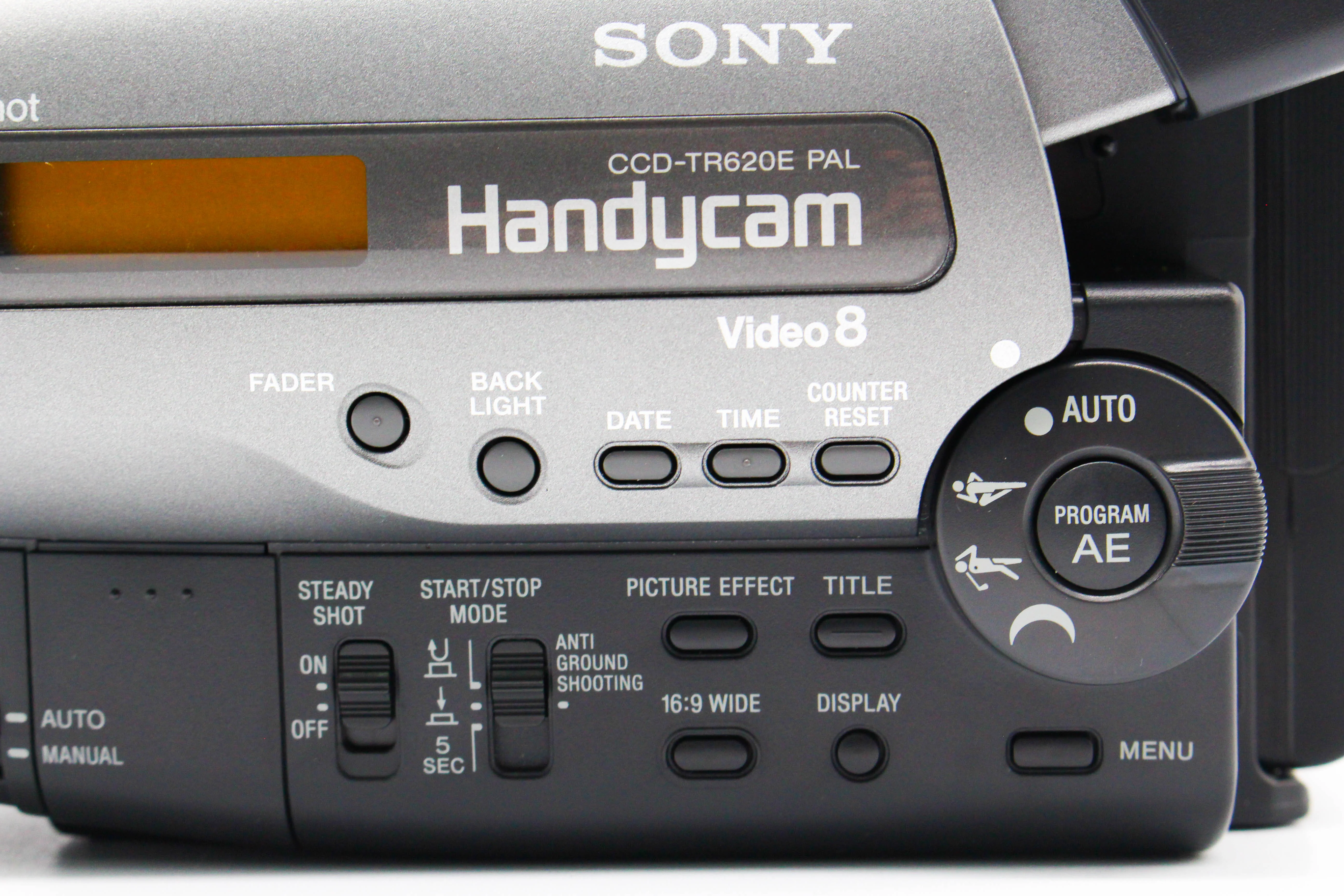 Sony CCD-TR620E Video8 Hi8 Analog Video Handycam Camera Camcorder - Tested Bundle Good - Image 12
