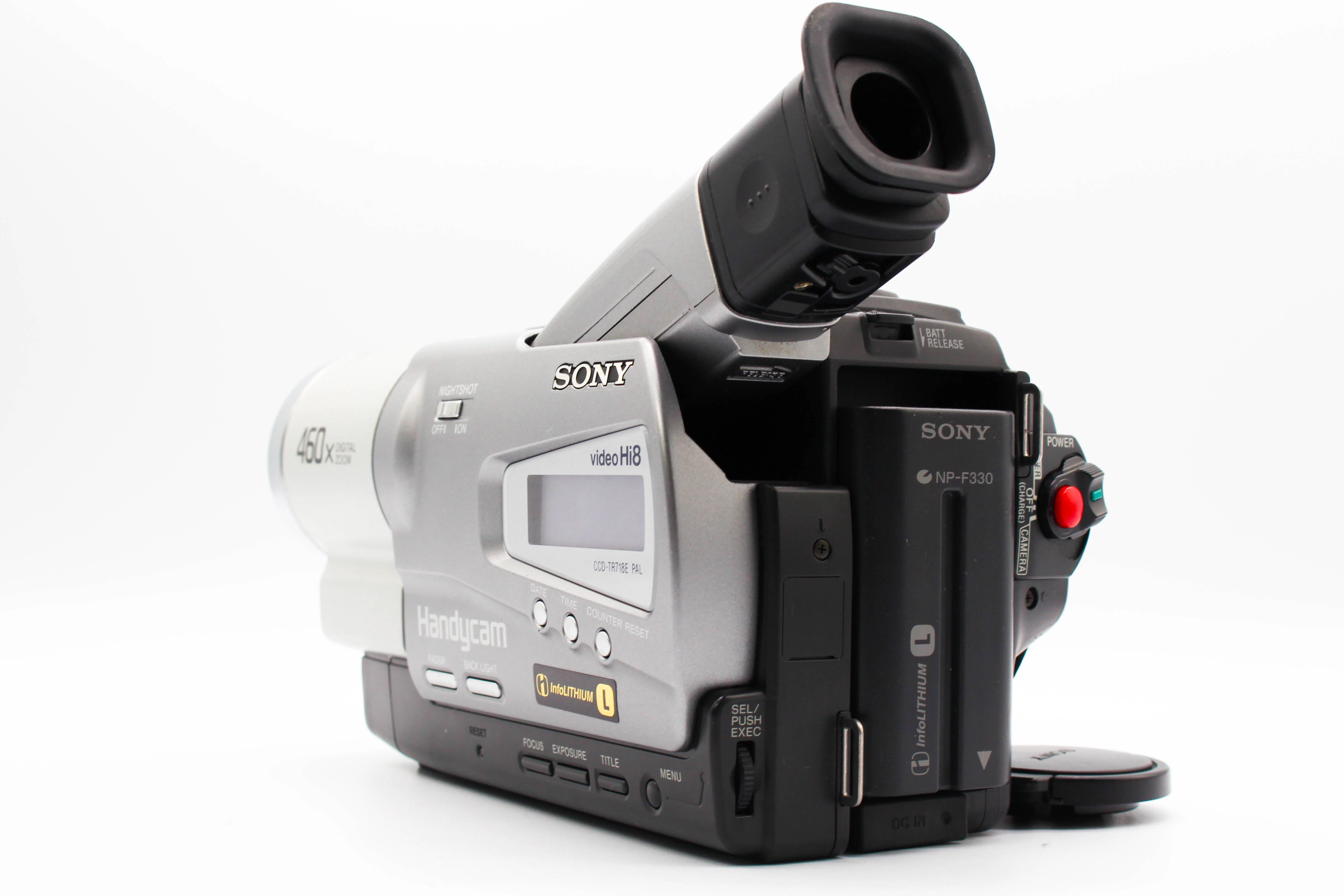 Sony CCD-TR718E Hi8 Analog Camcorder Handycam Video Camera - Tested Bundle Excellent - Image 5