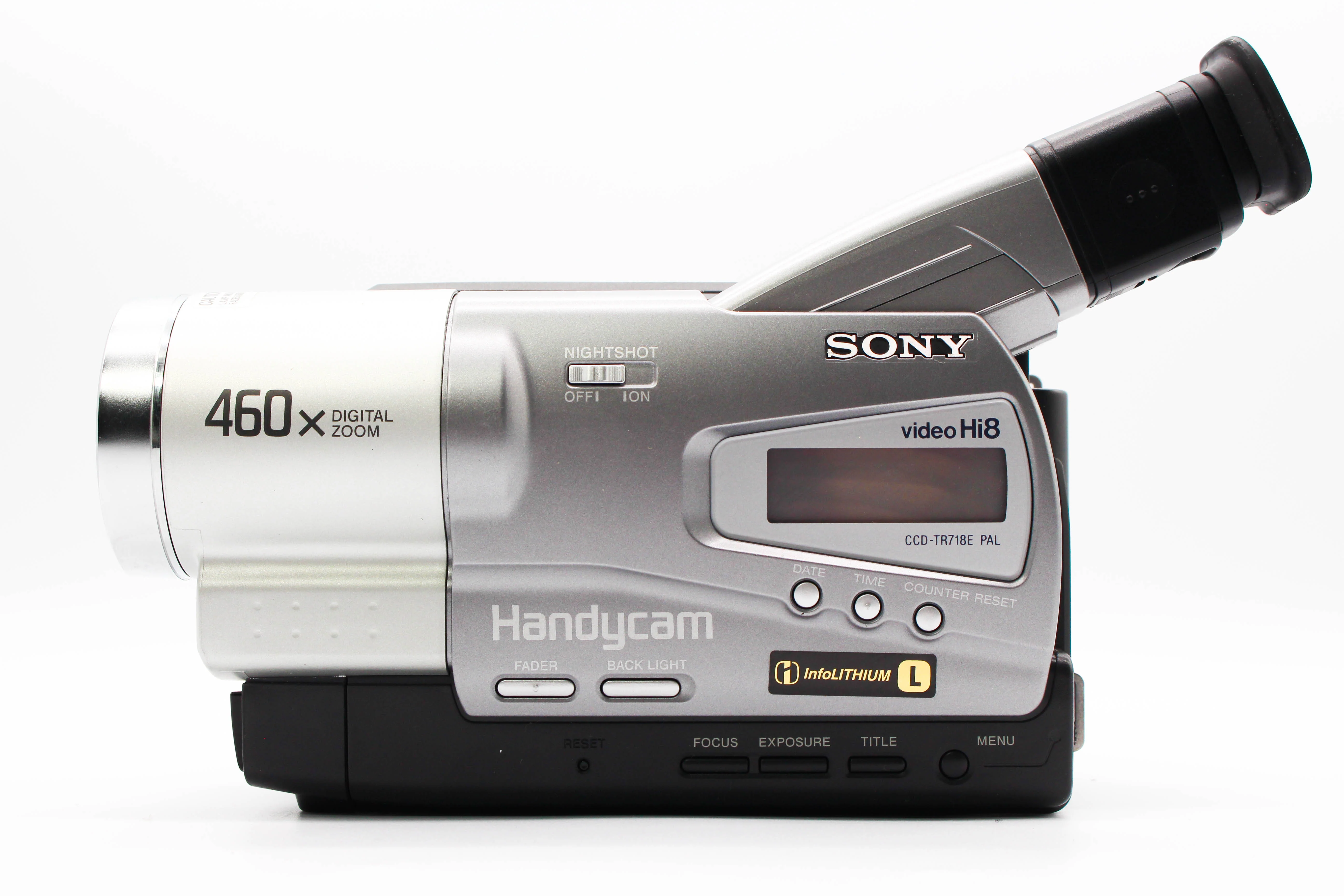 Sony CCD-TR718E Hi8 Analog Camcorder Handycam Video Camera - Tested Bundle Excellent - Image 6