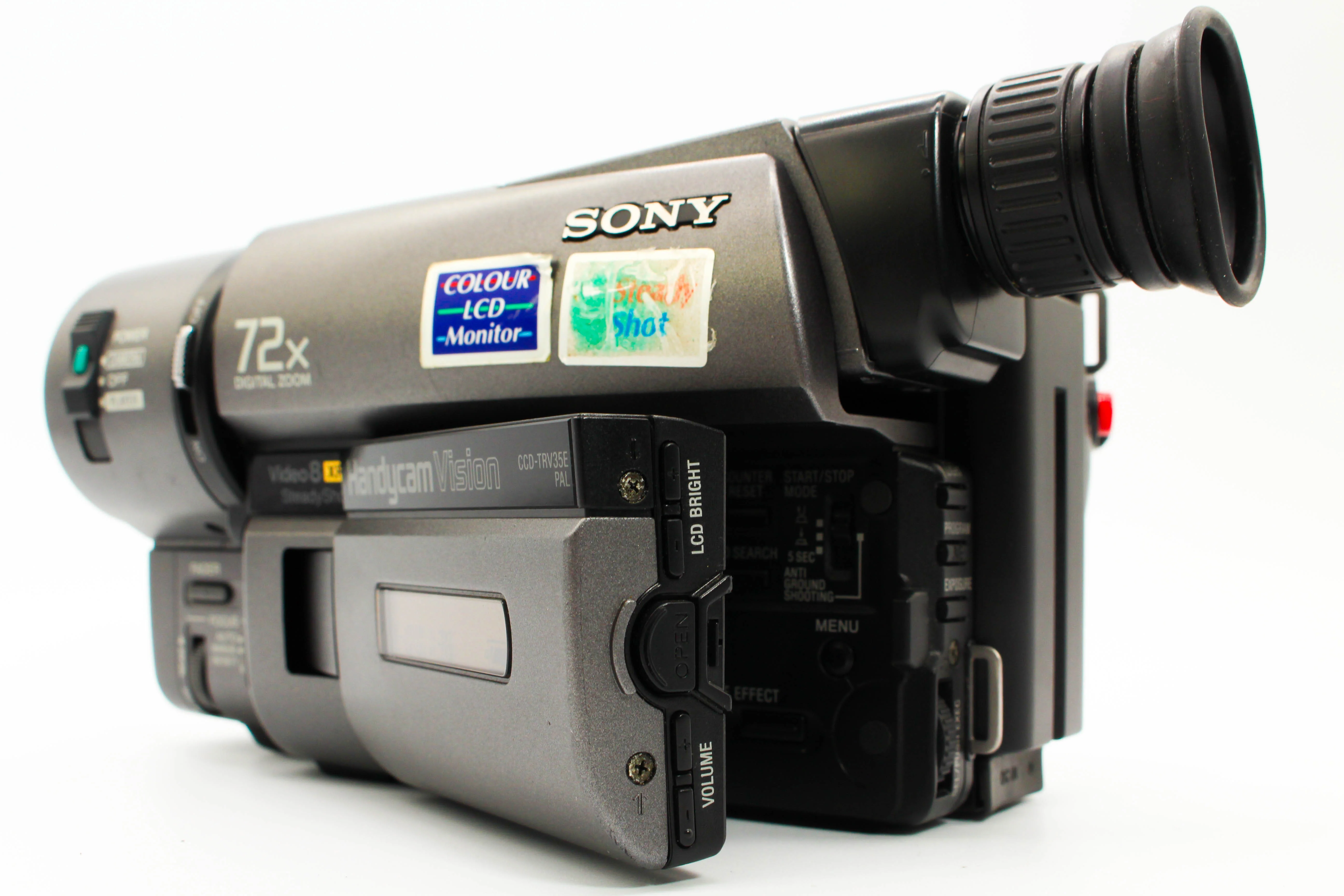 Sony CCD-TR735E Hi8 8mm Handycam Camera Analog Video Camcorder - Tested Bundle Excellent - Image 3