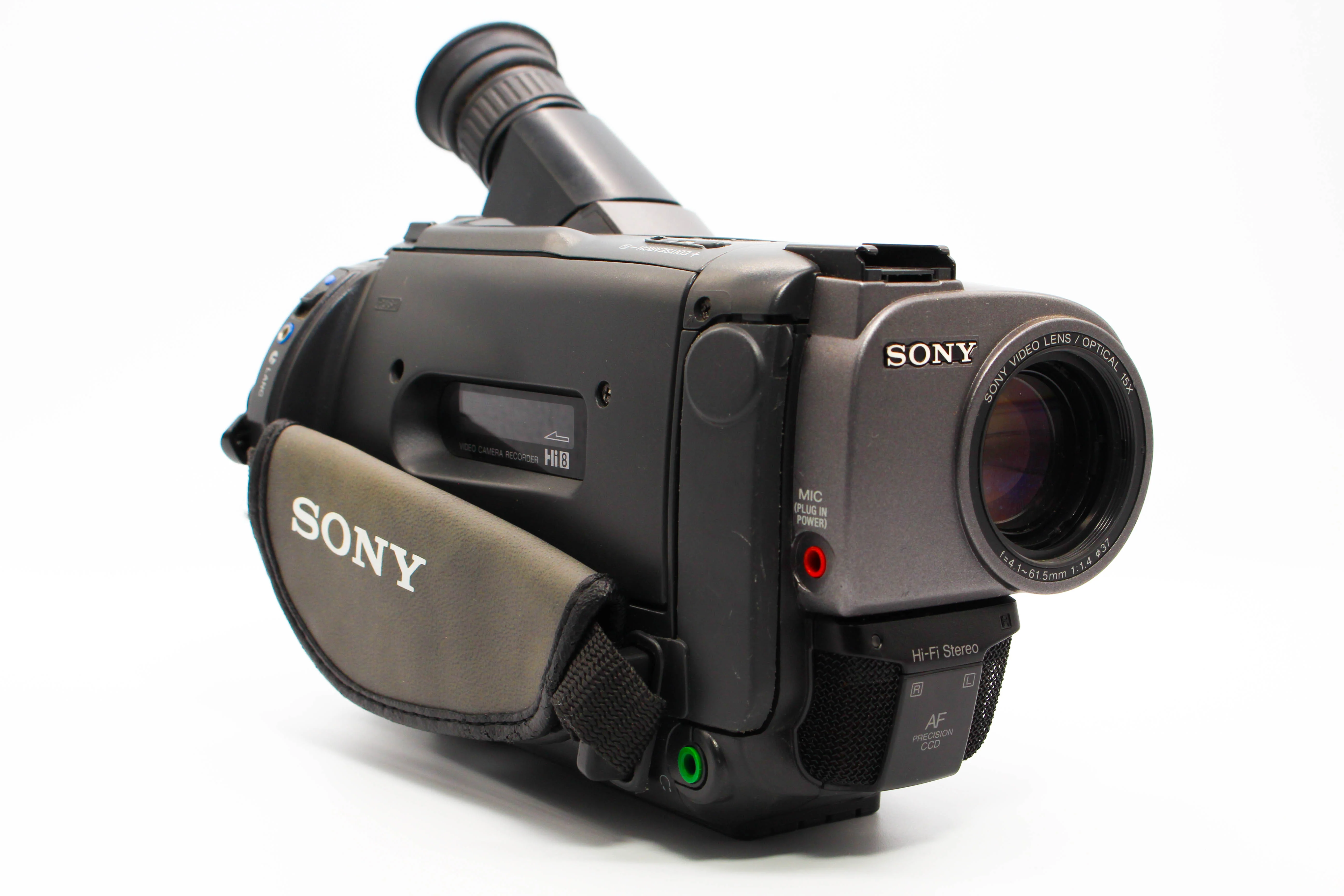 Sony CCD-TR810E Hi8 Video8 8mm Handycam Camcorder Camera - Tested Bundle Good - Image 4