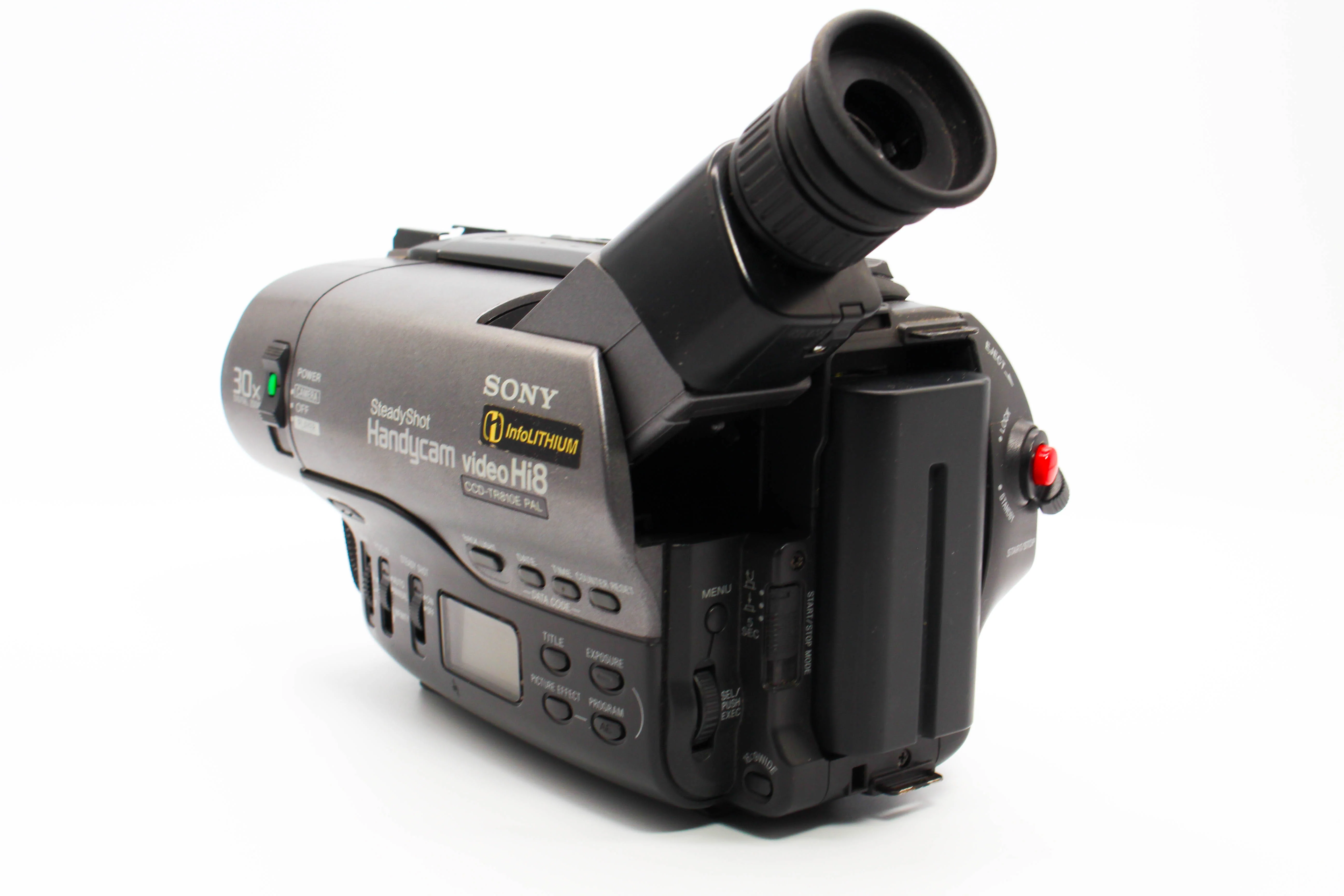 Sony CCD-TR810E Hi8 Video8 8mm Handycam Camcorder Camera - Tested Bundle Good - Image 6