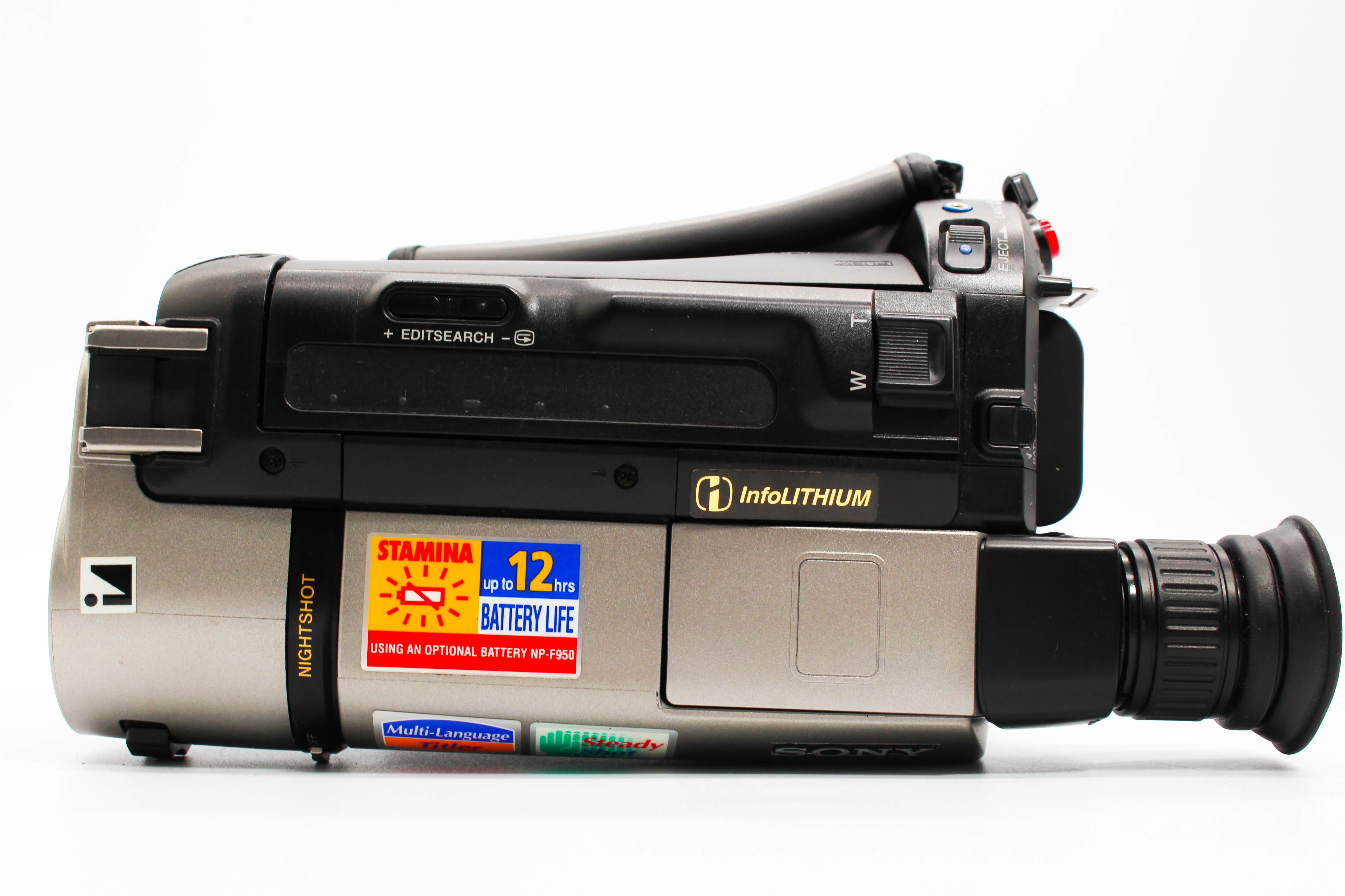 Sony CCD-TR840E Hi8 Video8 8mm Handycam Camera Analog Video Camcorder - Tested Bundle Excellent - Image 7