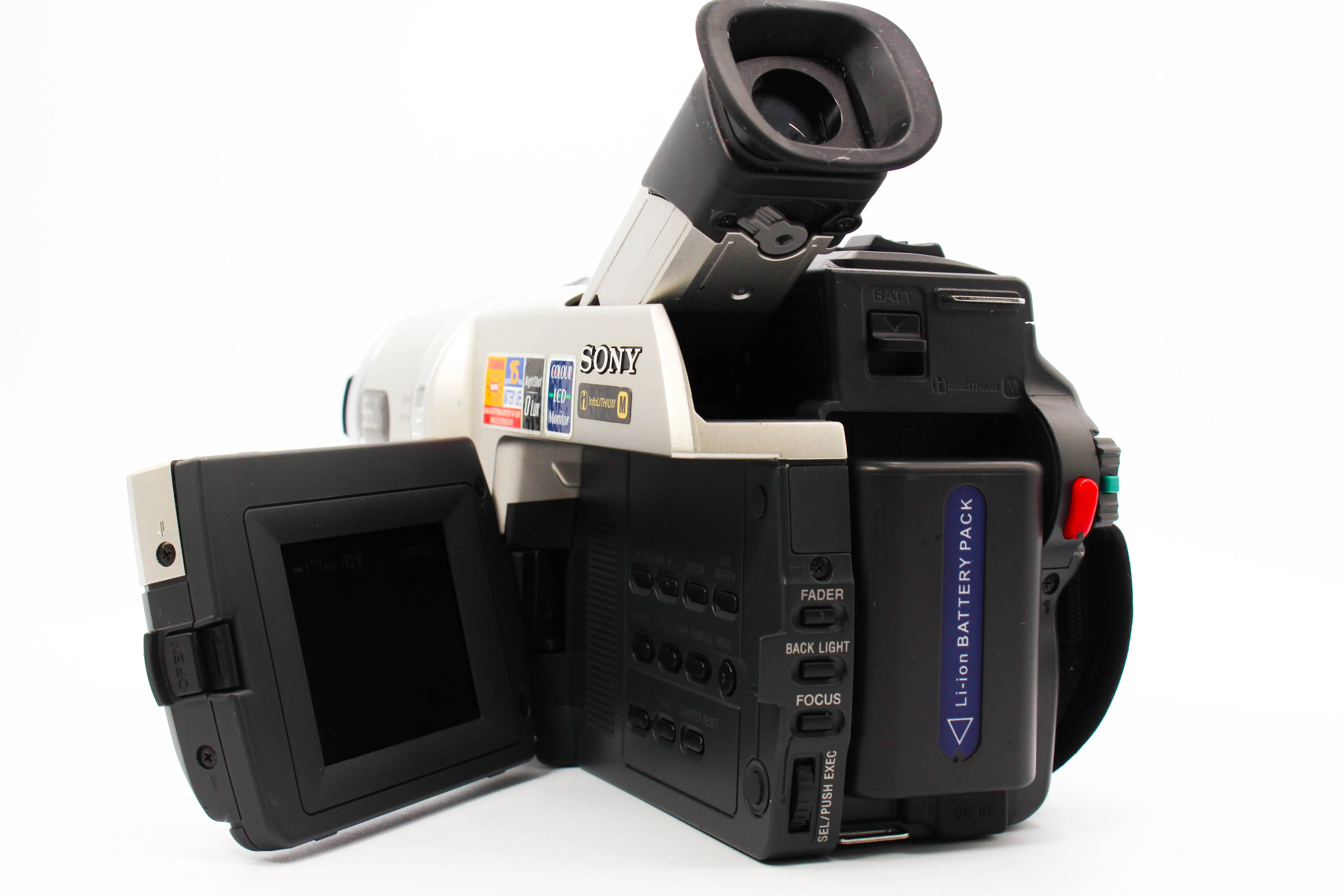 Sony CCD-TRV208E Hi8 Video8 8mm Handycam Camcorder Camera - Tested Bundle Good - Image 5