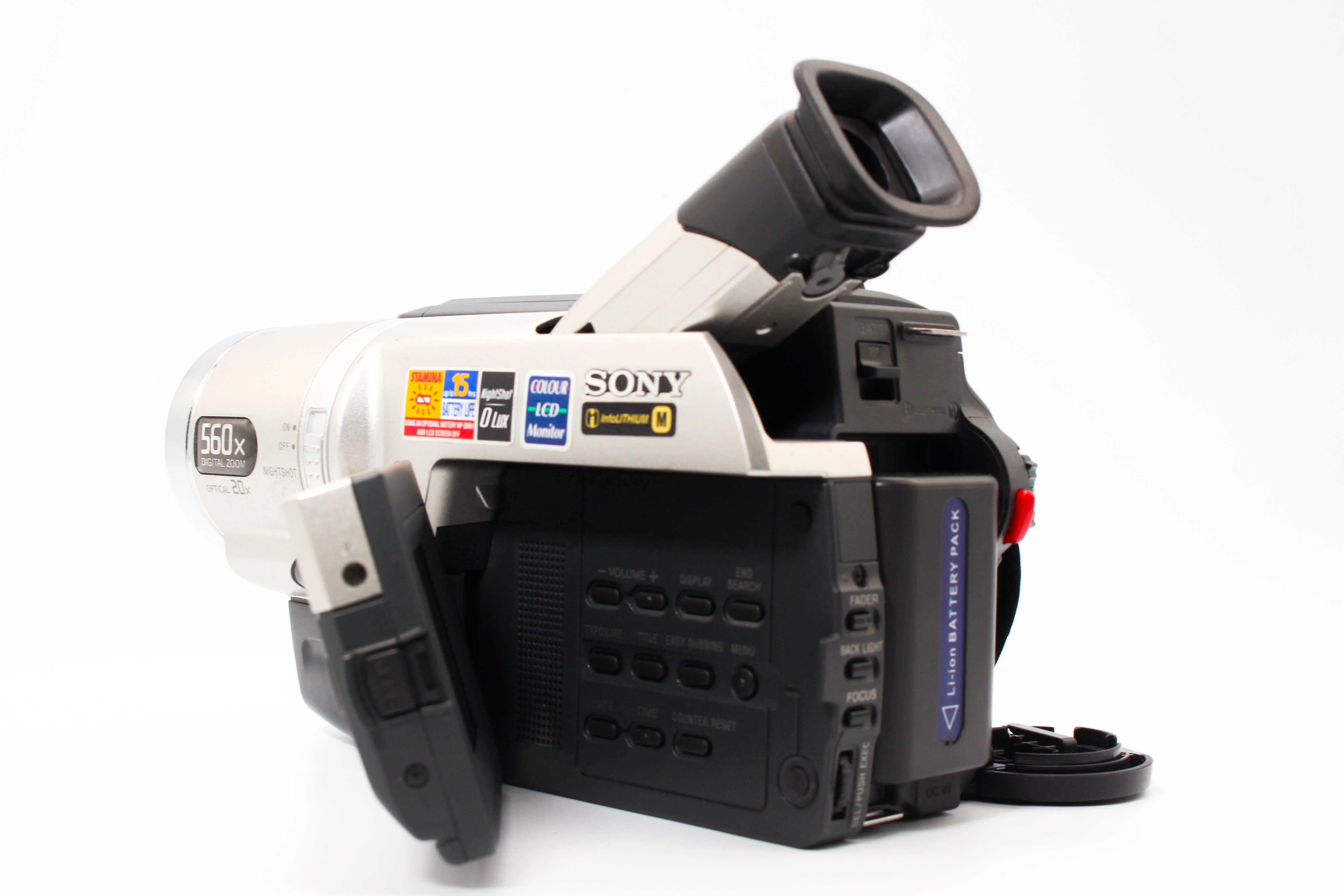 Sony CCD-TRV208E Hi8 Video8 Handycam Tape Digital Video Camcorder - Tested Bundle - Image 5