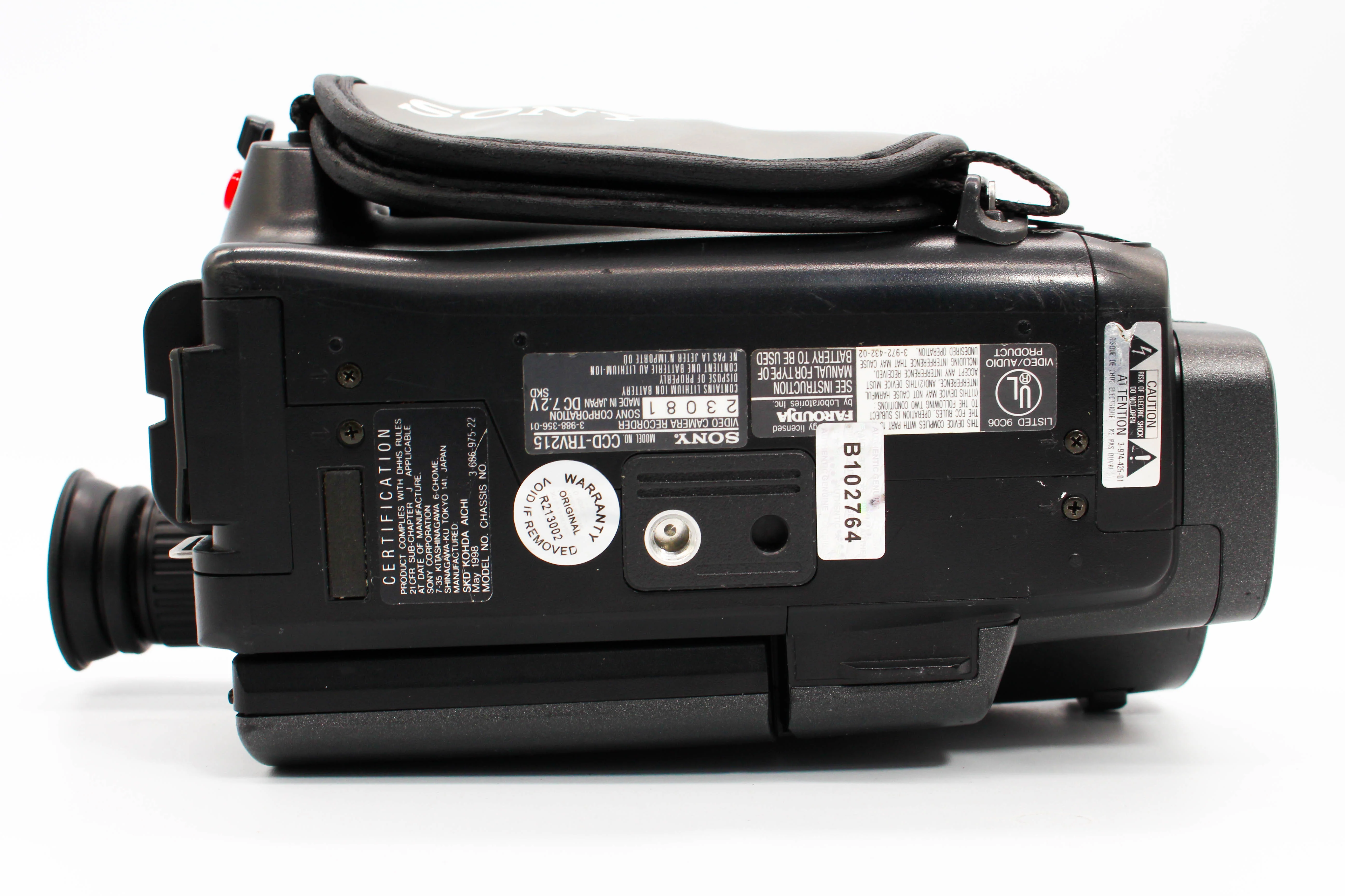 Sony CCD-TRV215 NTSC Video8 8mm Analog Video Handycam Camcorder Camera - Tested Bundle Excellent - Image 7