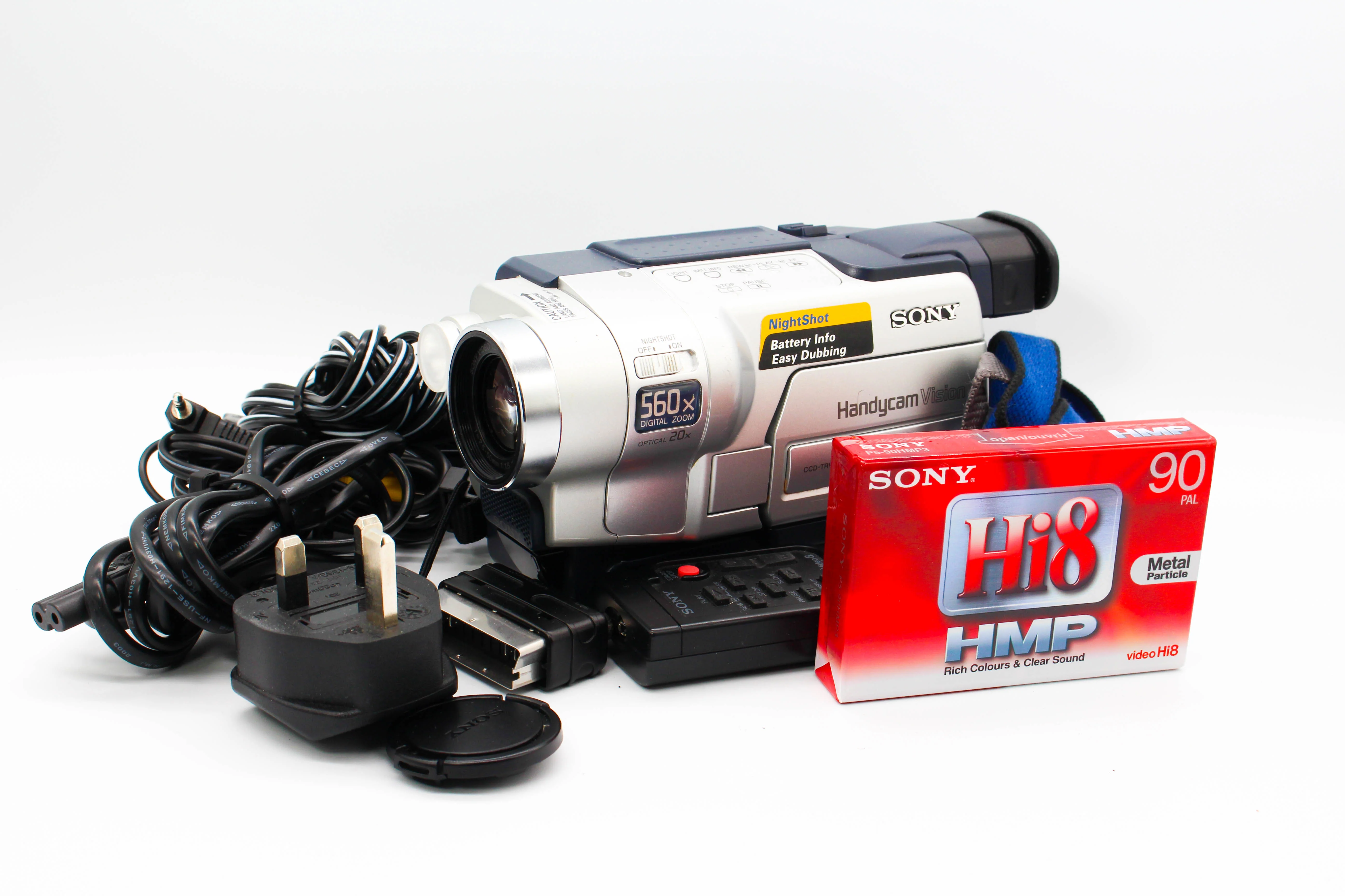 Sony CCD-TRV218E Hi8 Analog Camcorder Handycam Video Camera - Tested Bundle Good - Image 2