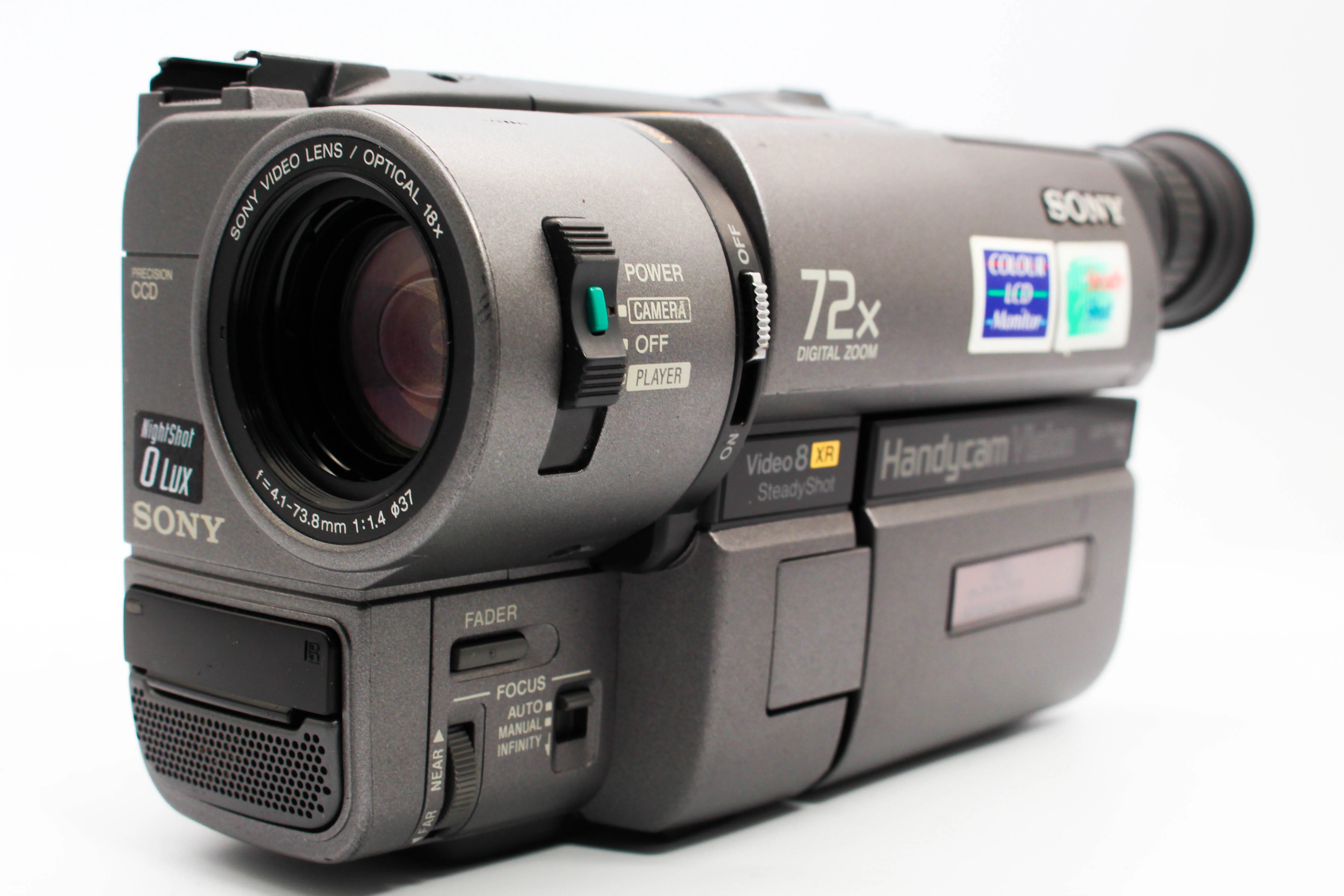 Sony CCD-TRV35E Video8 8mm Handycam Camera Analog Video Camcorder - Tested Bundle - Image 3