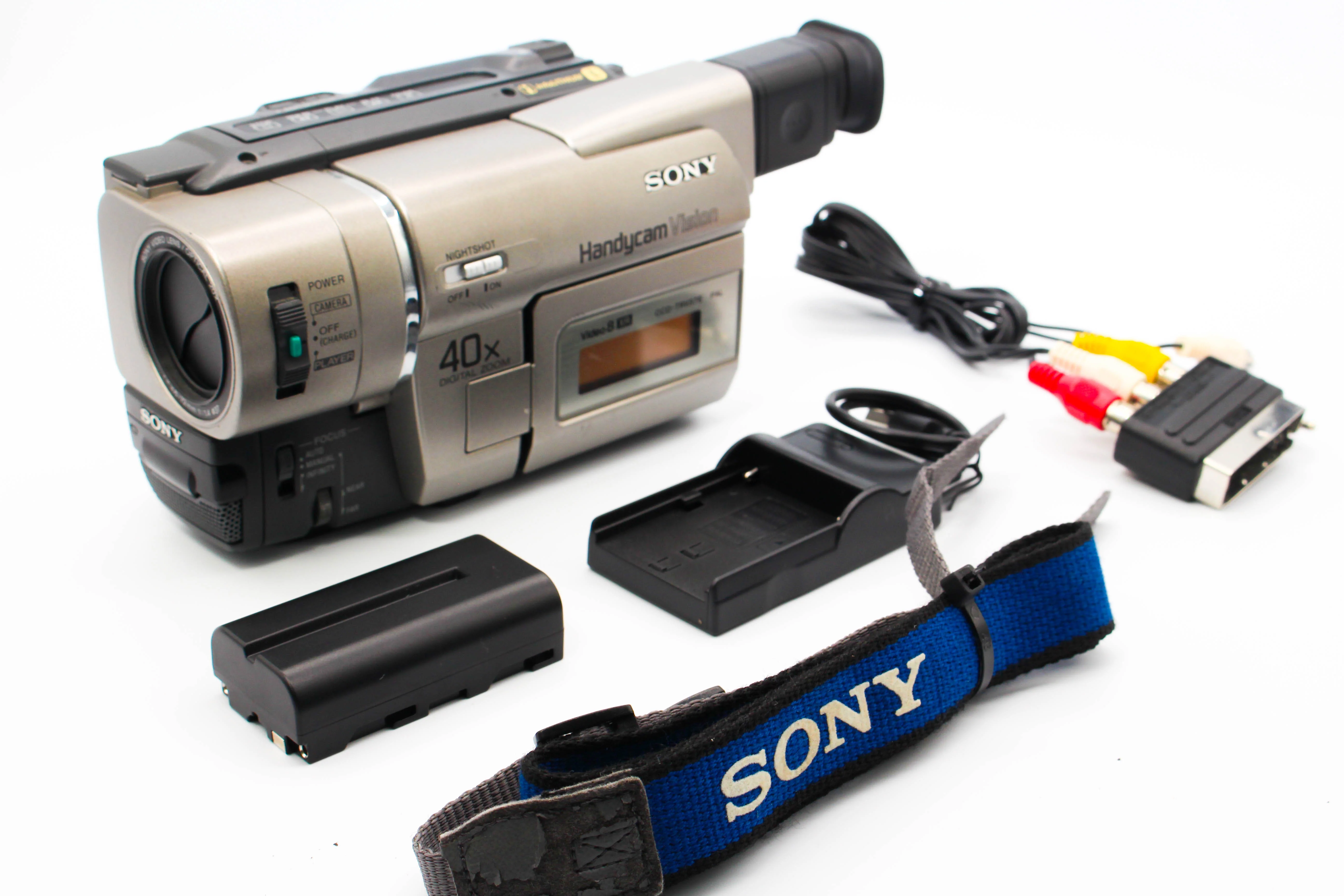 Sony CCD-TRV37E Hi8 Video8 8mm Handycam Camcorder Camera - Tested Bundle Excellent - Image 2