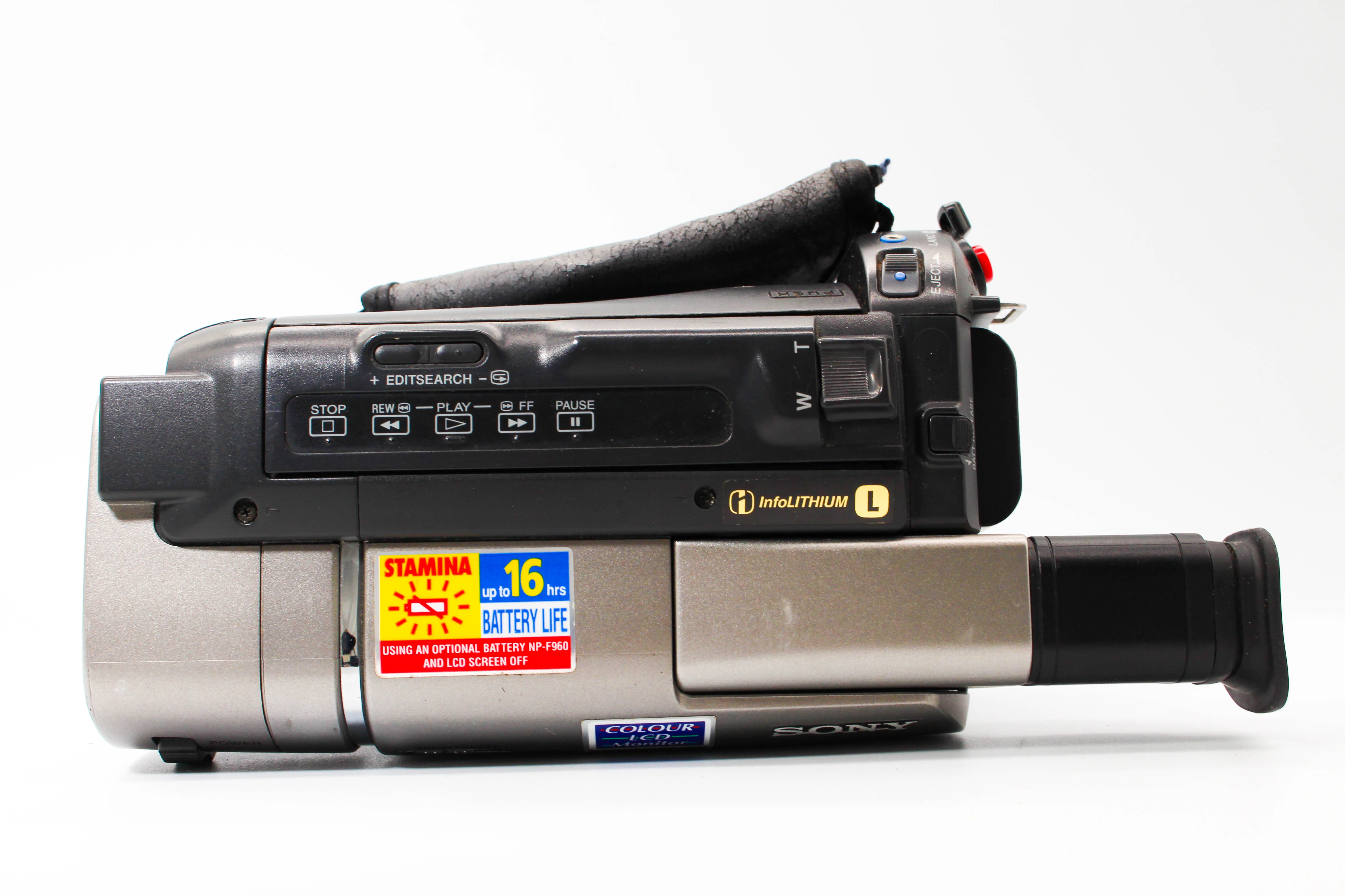 Sony CCD-TRV37E Video8 Handycam Tape Digital Video Camcorder - Tested Bundle Good - Image 6