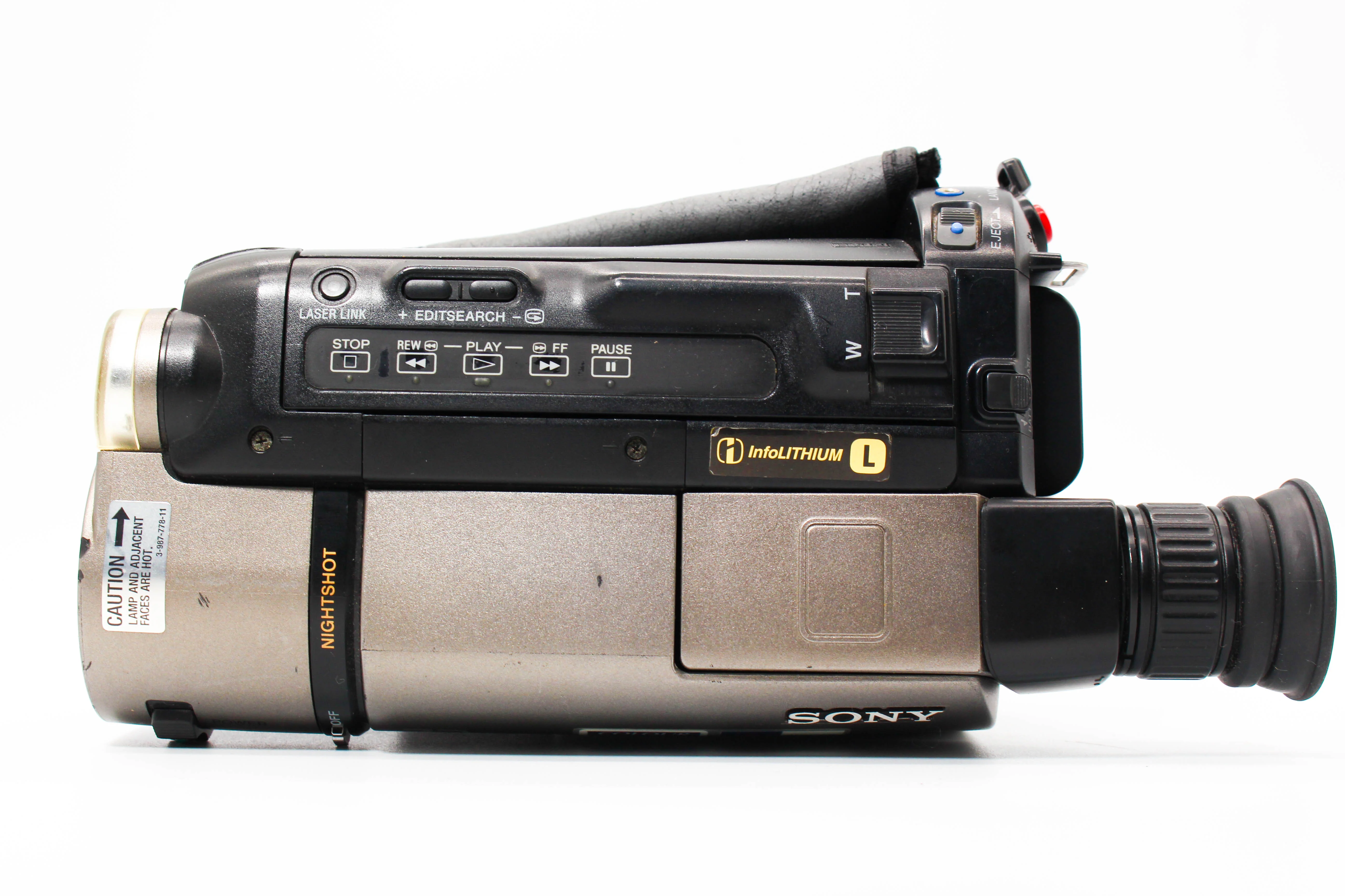 Sony CCD-TRV46E Hi8 Video8 8mm Handycam Camcorder Camera - Tested Bundle Excellent - Image 9
