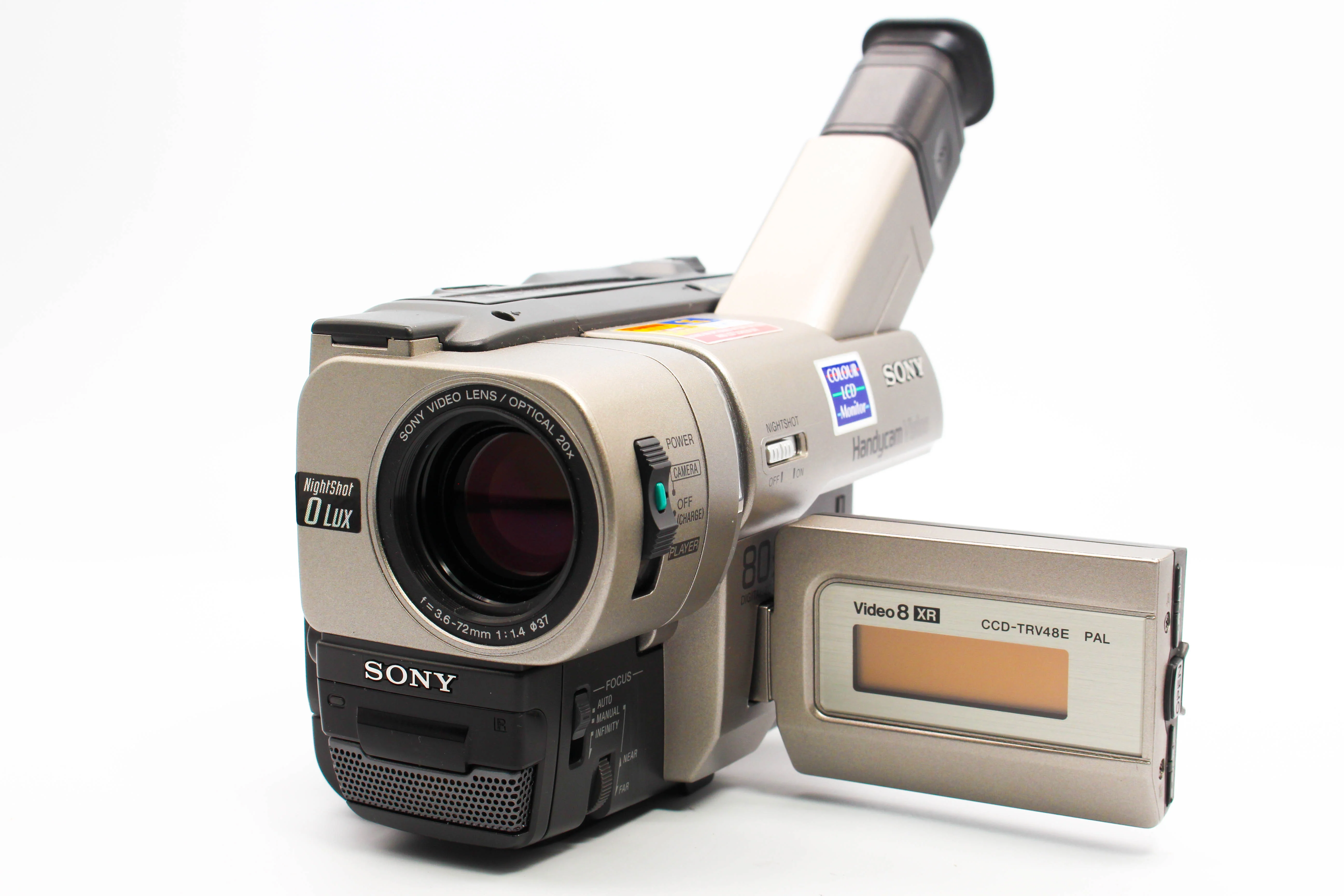 Sony CCD-TRV48E Video8 XR 8mm Handycam Video Camcorder Camera - Tested Bundle Excellent - Image 4