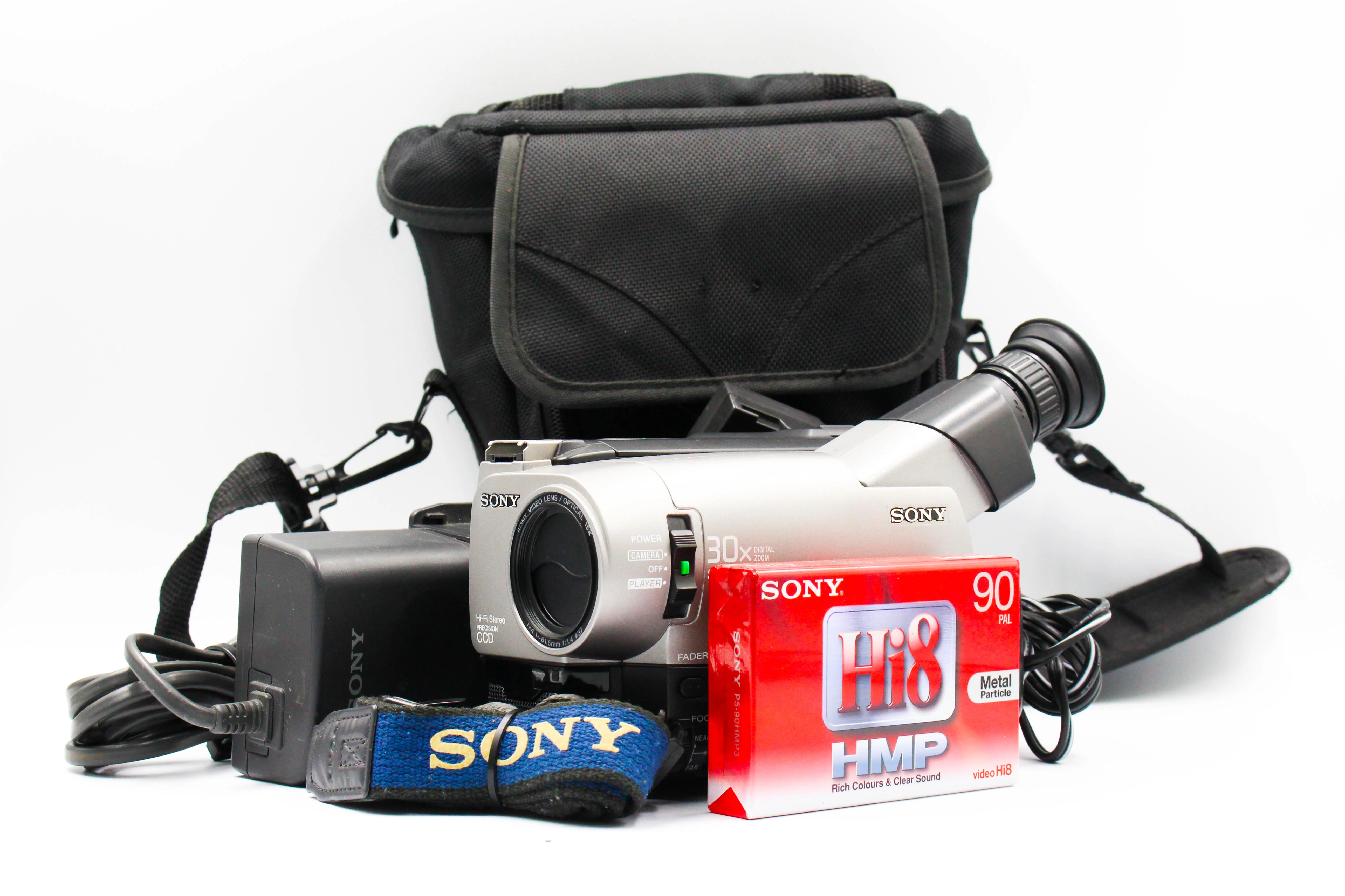 Sony CCD-TRV64E Hi8 Handycam Retro Video Camera Camcorder - Tested Bundle Excellent - Image 2