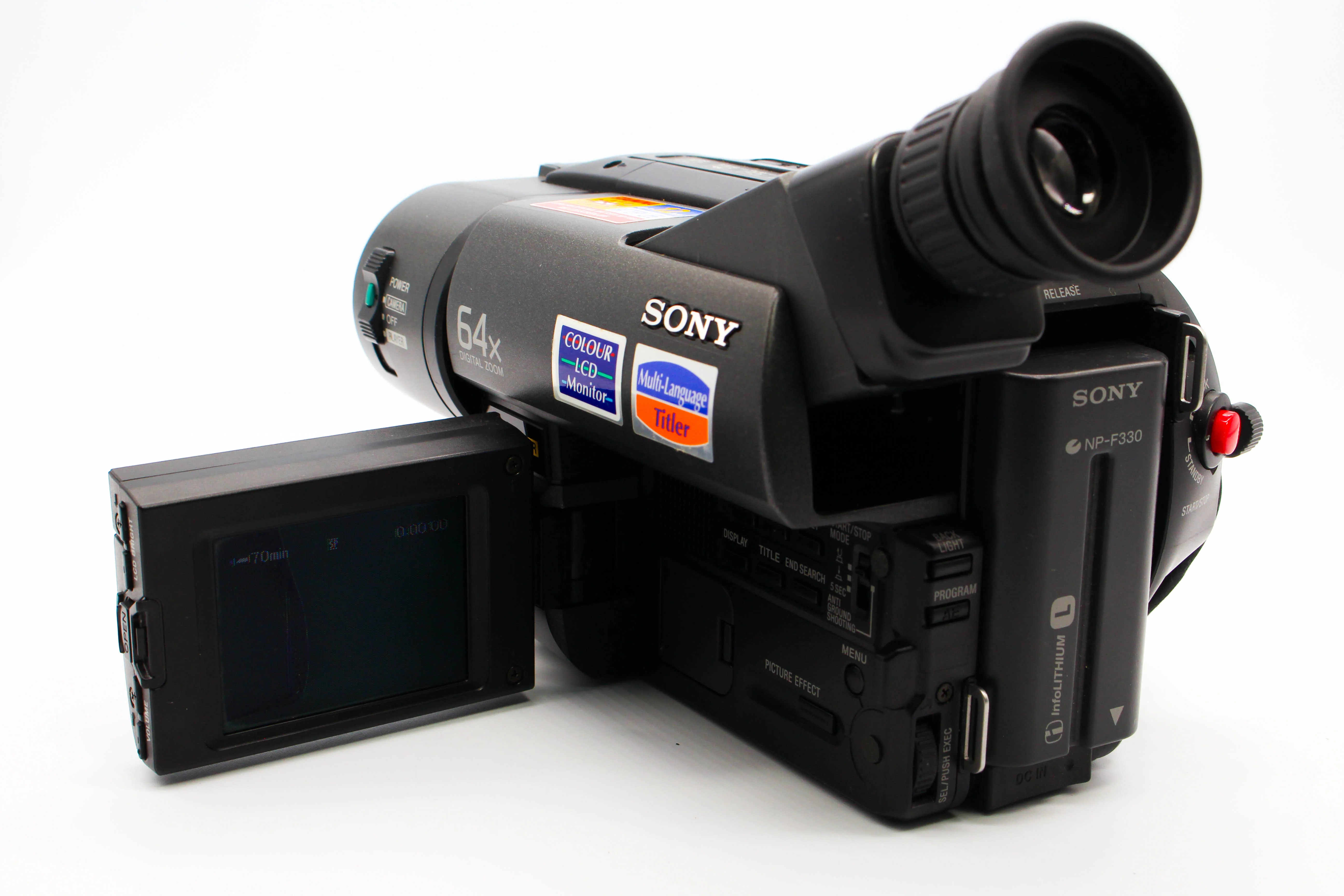 Sony CCD-TRV15E Video8 XR Handycam Analog Video Camera Camcorder (Read) - Tested Bundle - Image 5