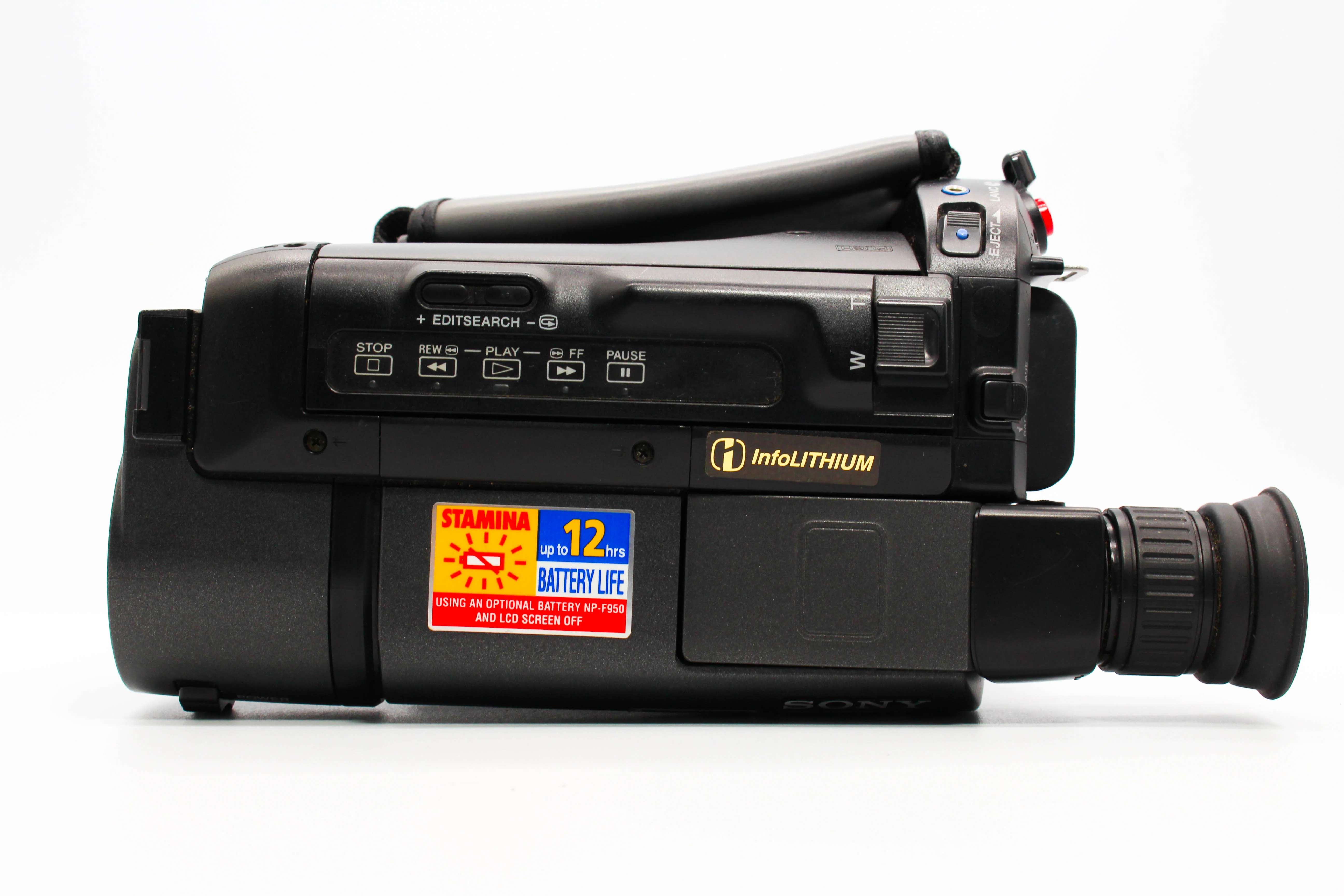Sony CCD-TRV15E Video8 XR Handycam Analog Video Camera Camcorder (Read) - Tested Bundle - Image 8