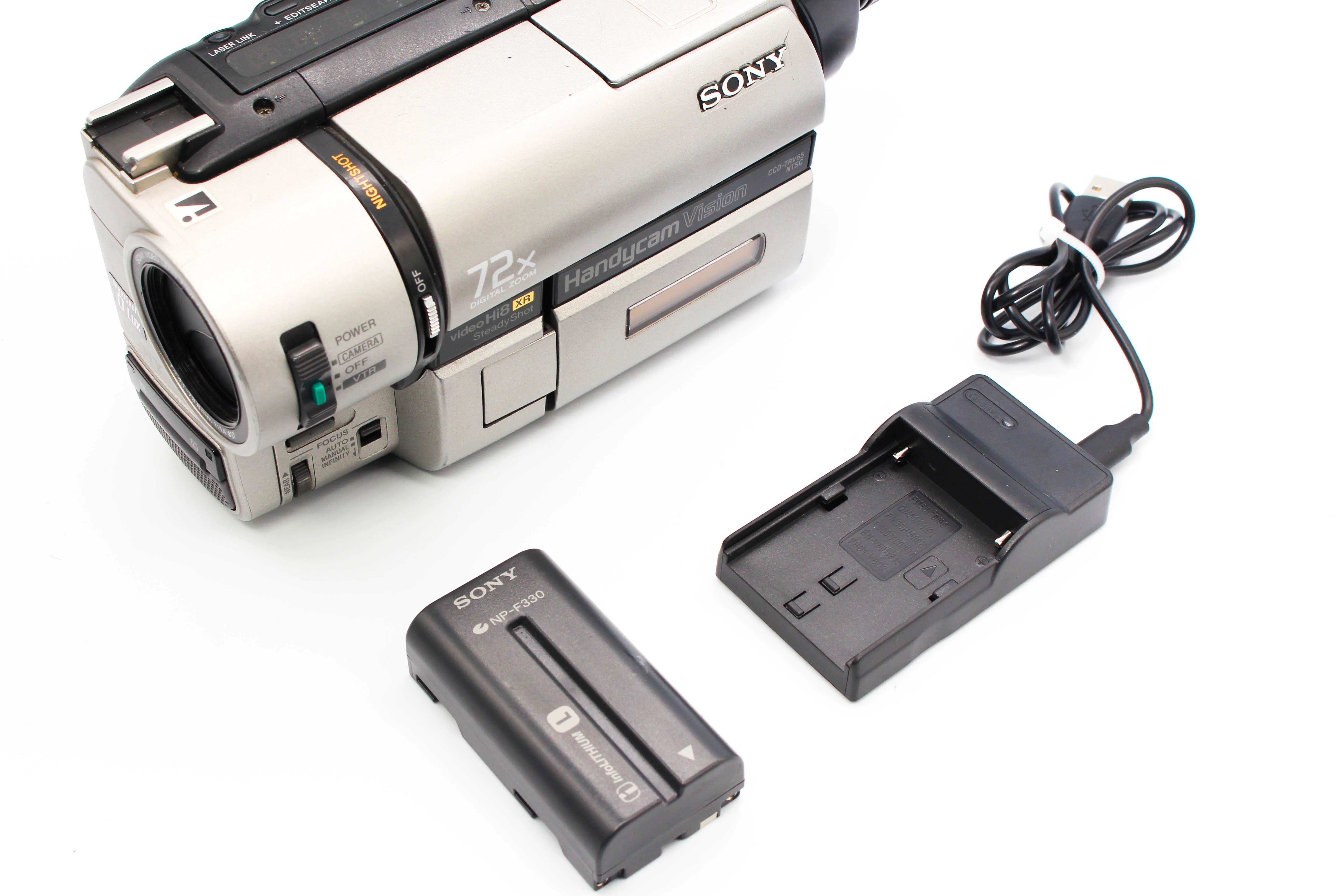 Sony CCD-TRV65 NTSC Hi8 Video8 8mm XR Handycam Camcorder Camera - Tested Bundle Excellent - Image 2