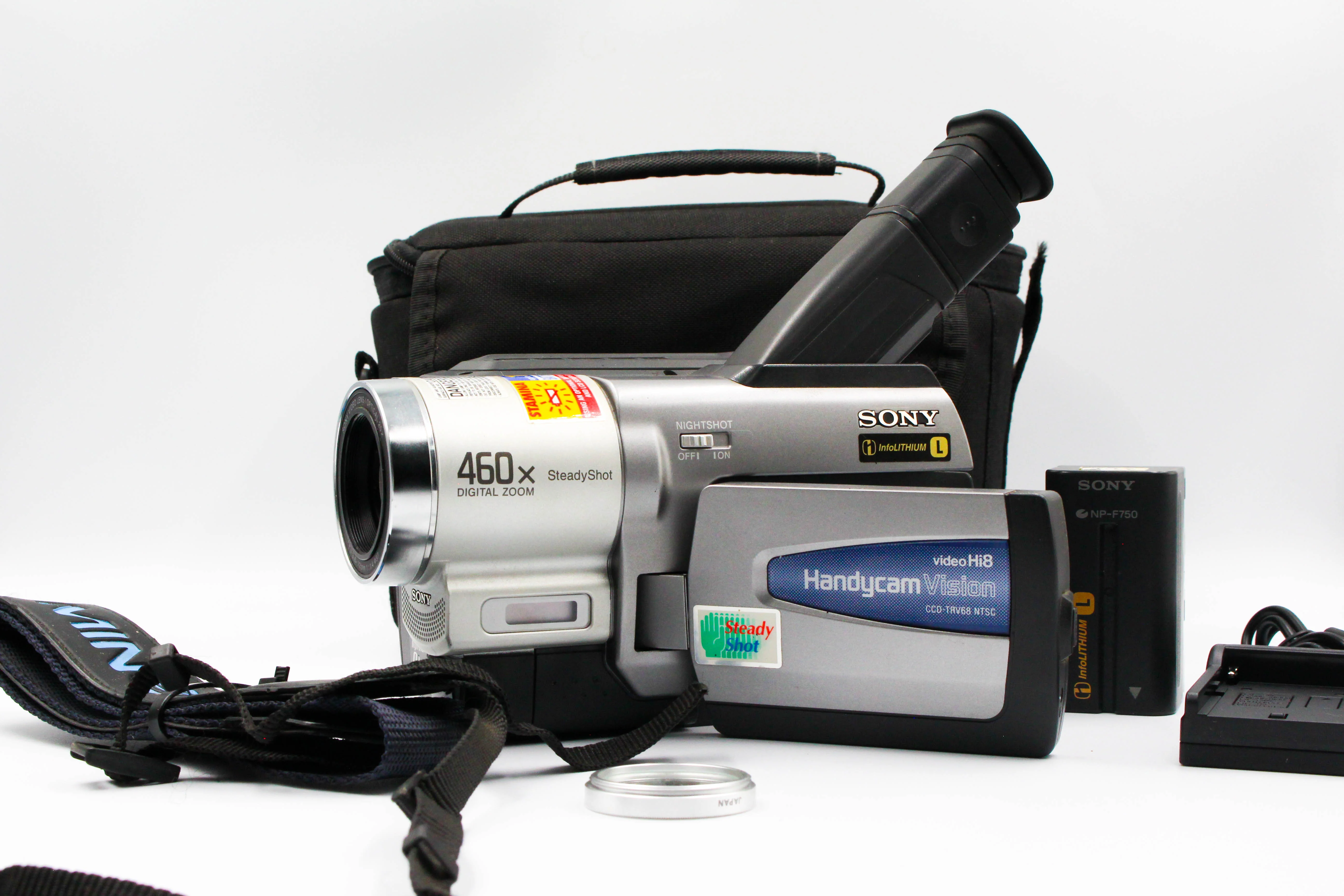 Sony CCD-TRV68 NTSC Hi8 Video8 Video Camera Camcorder Handycam- Tested Bundle Excellent - Image 9
