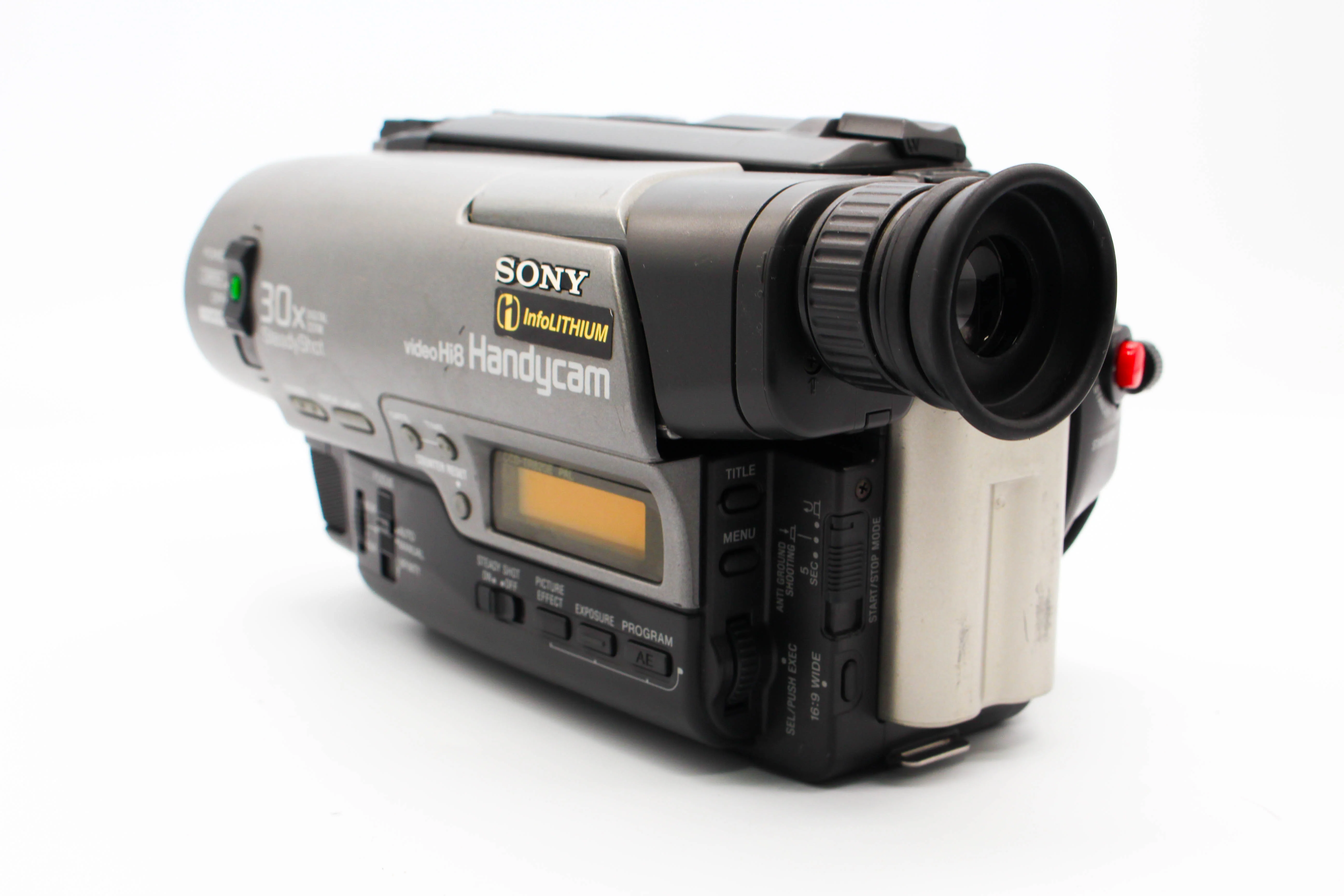 Sony CCD-TRV820E Hi8 Video8 8mm XR Handycam Camcorder Camera (Read) - Tested Bundle Good - Image 5