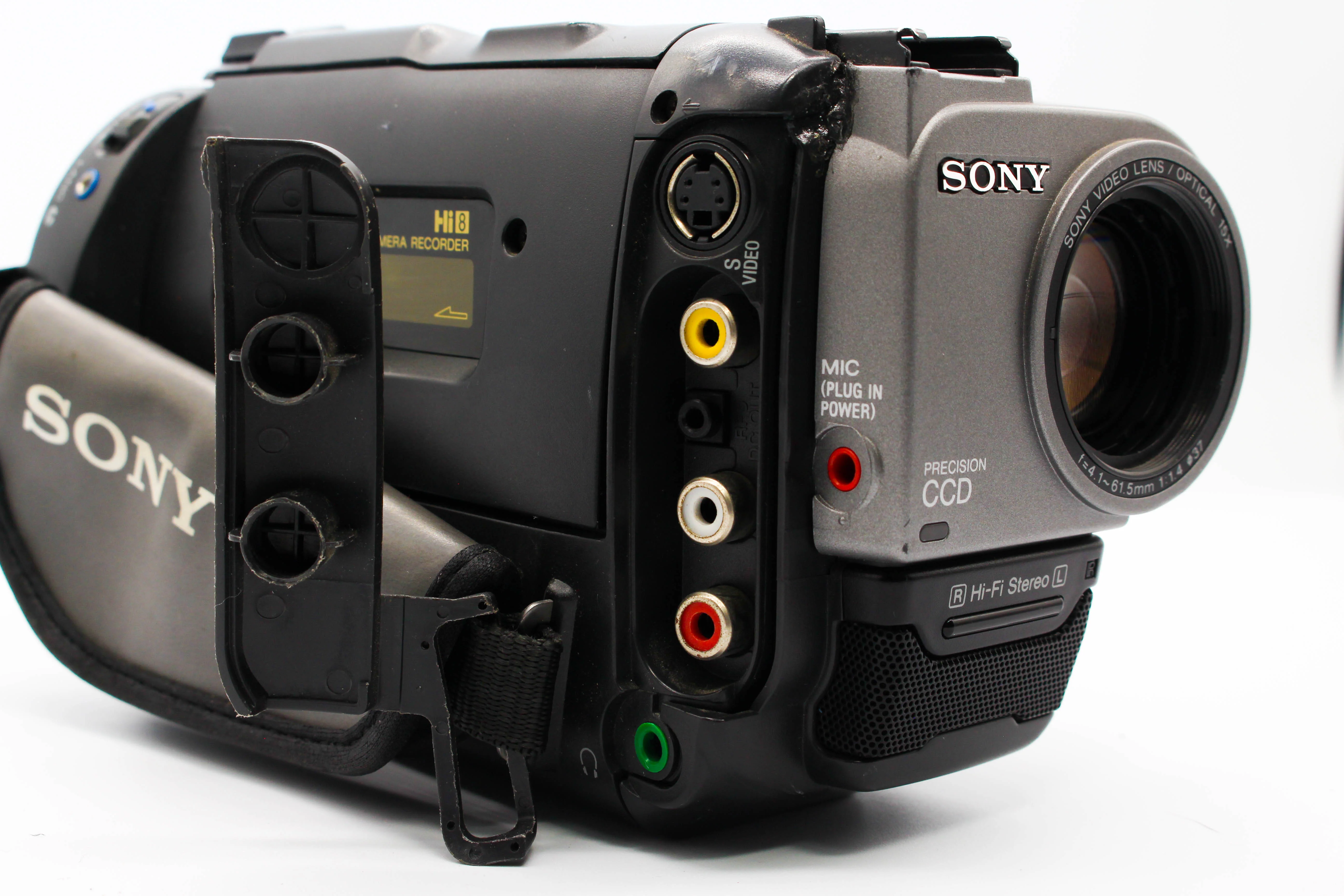 Sony CCD-TRV820E Hi8 Video8 8mm XR Handycam Camcorder Camera (Read) - Tested Bundle Good - Image 7