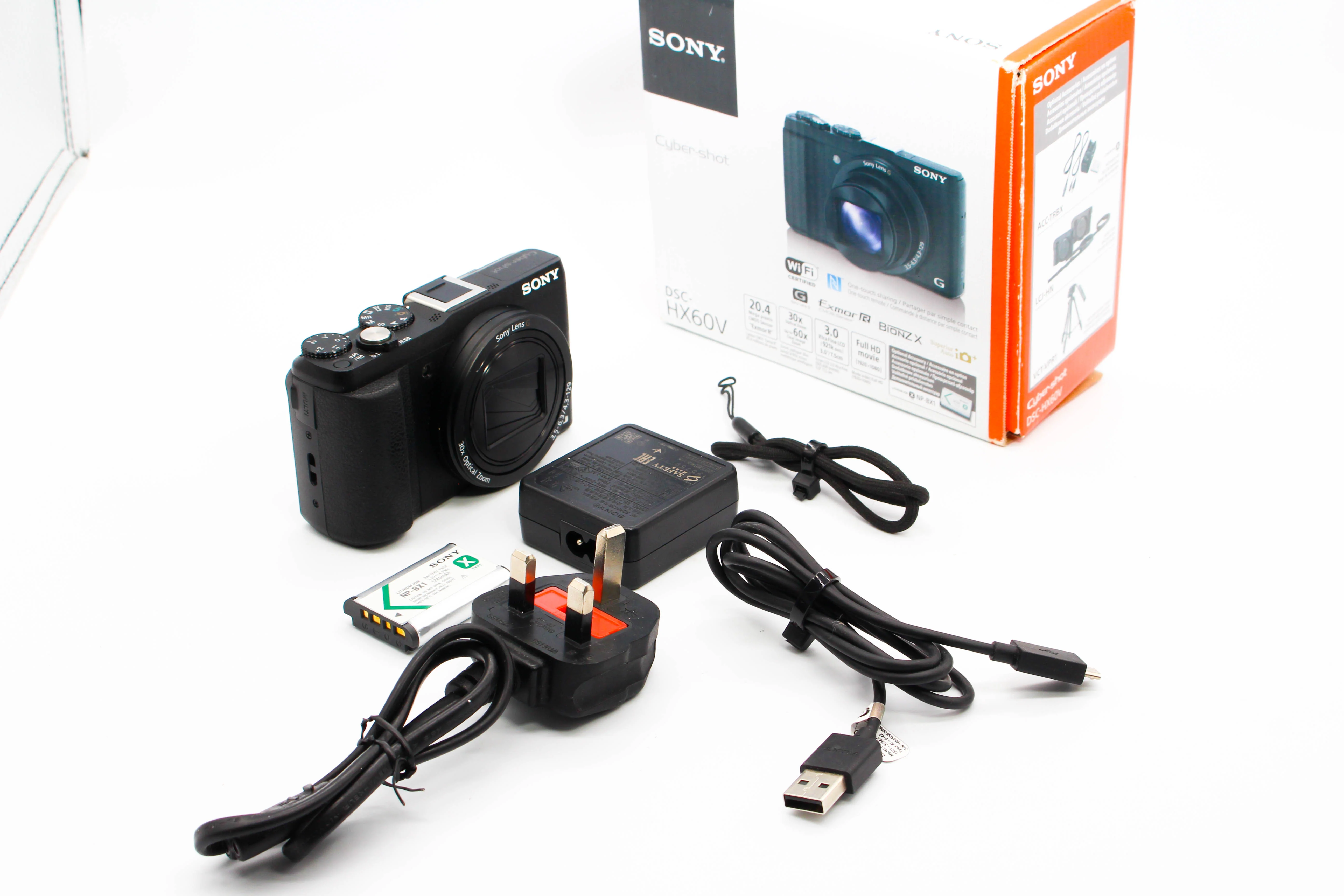 Sony Cybershot DSC-HX60V Compact Digital Photo Camera Digicam - Tested Bundle Excellent - Image 2