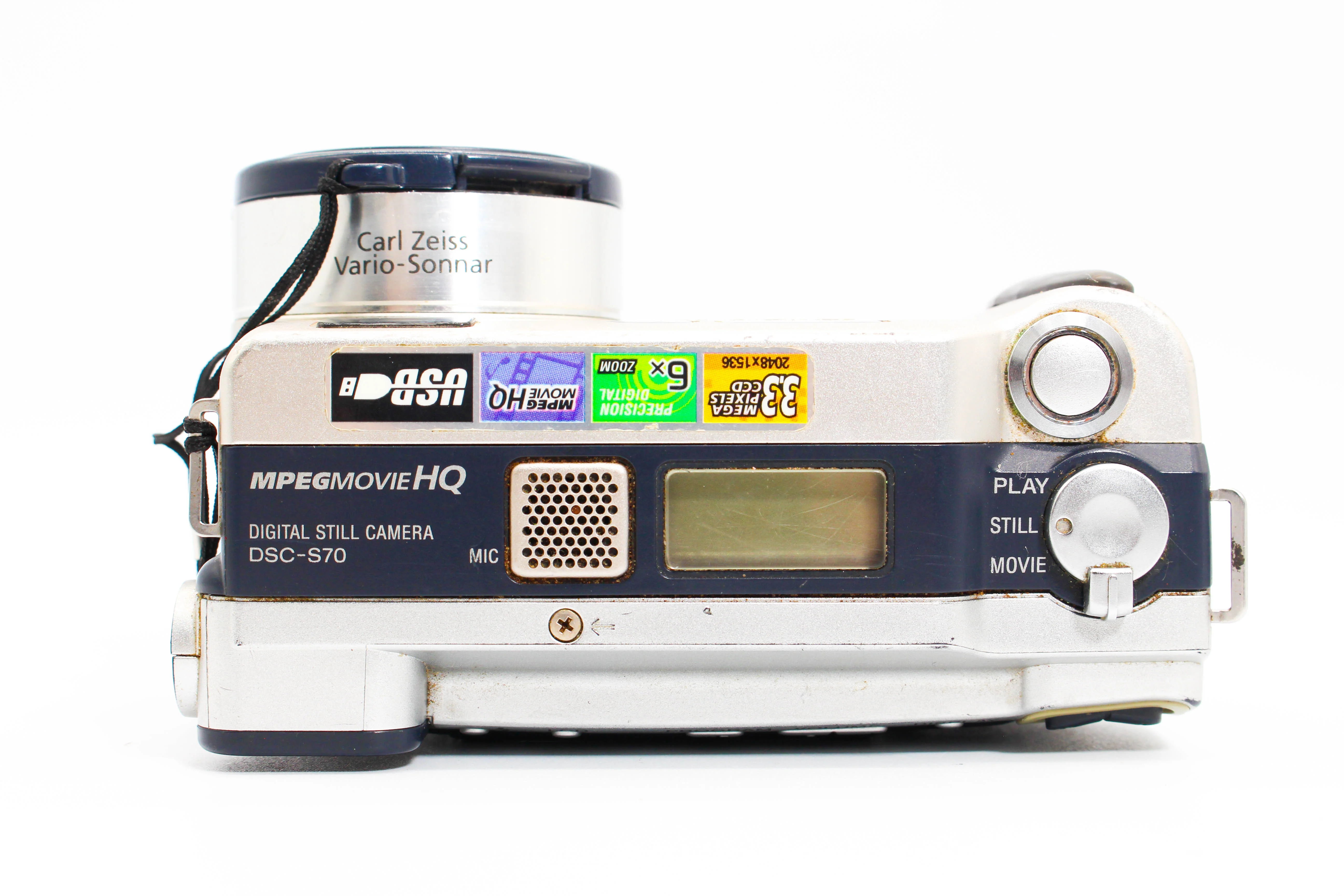 Sony Cybershot DSC-S70 Retro Digital Camera Digicam - Tested Bundle Good - Image 7
