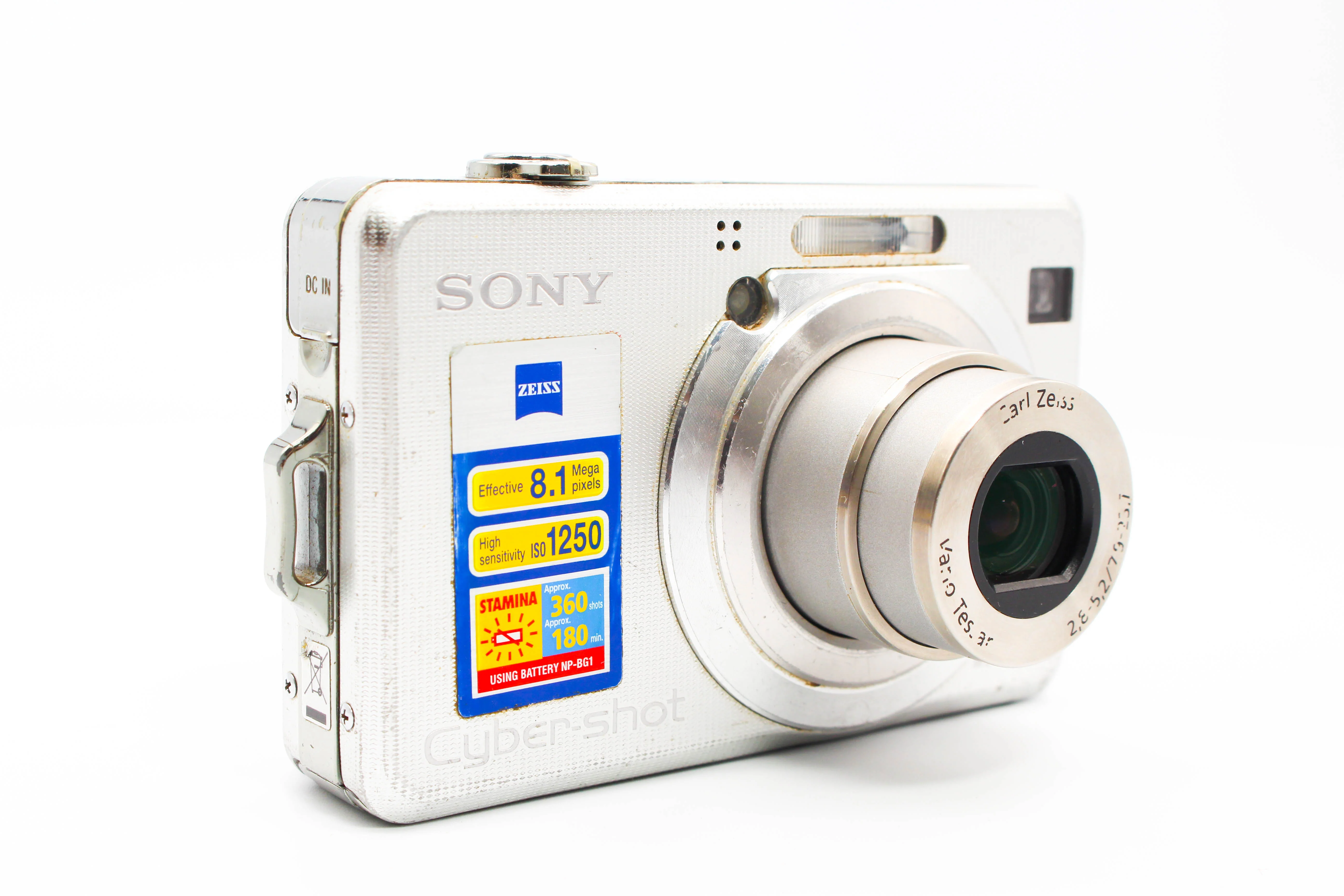Sony Cybershot DSC-W100 Digital Retro Photo Digital Camera Digicam - Tested Bundle - Image 4