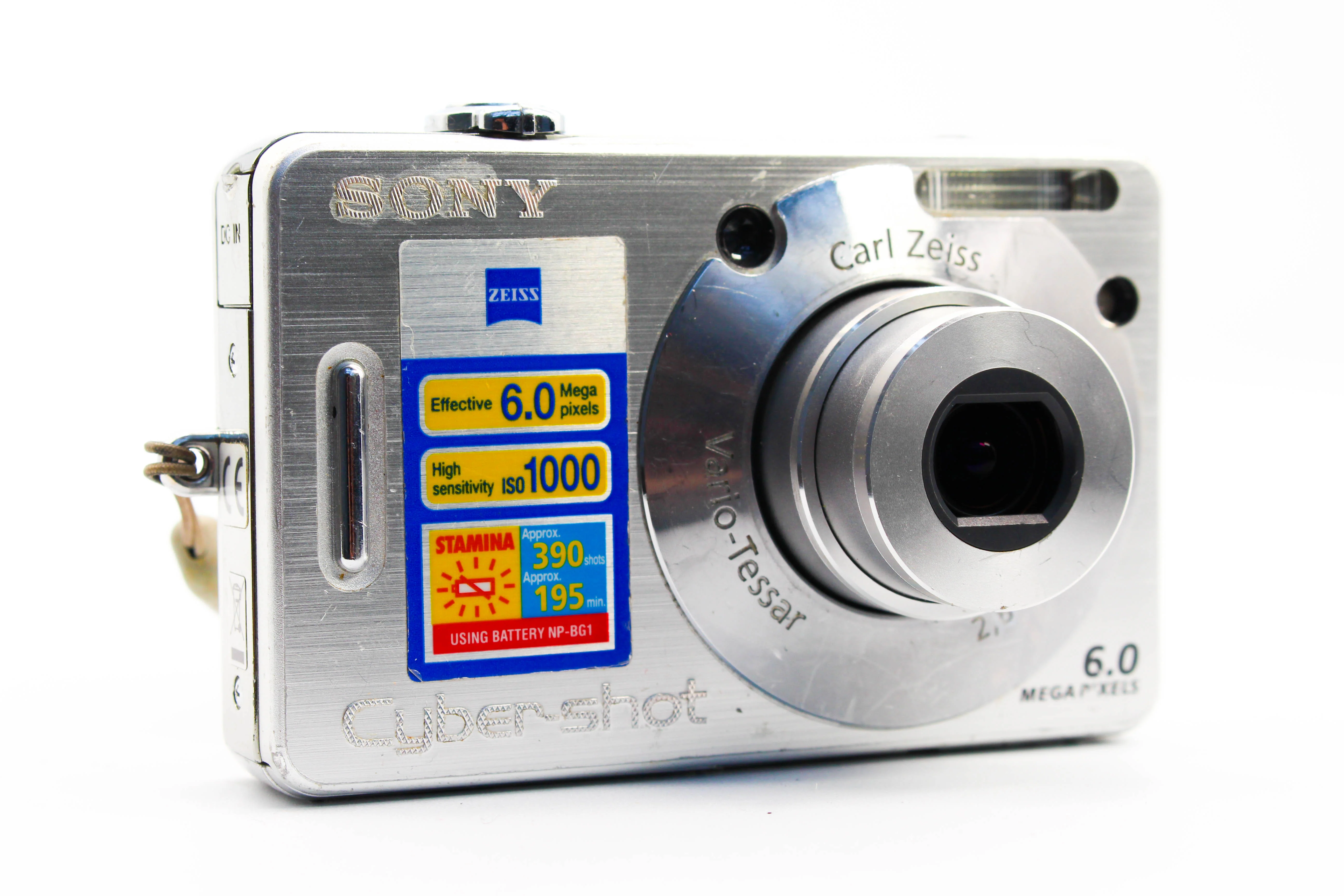 Sony Cybershot DSC-W50 Memory Stick Duo Pro Compact Digital Photo Video Retro Camera Digicam - Tested Bundle - Image 5