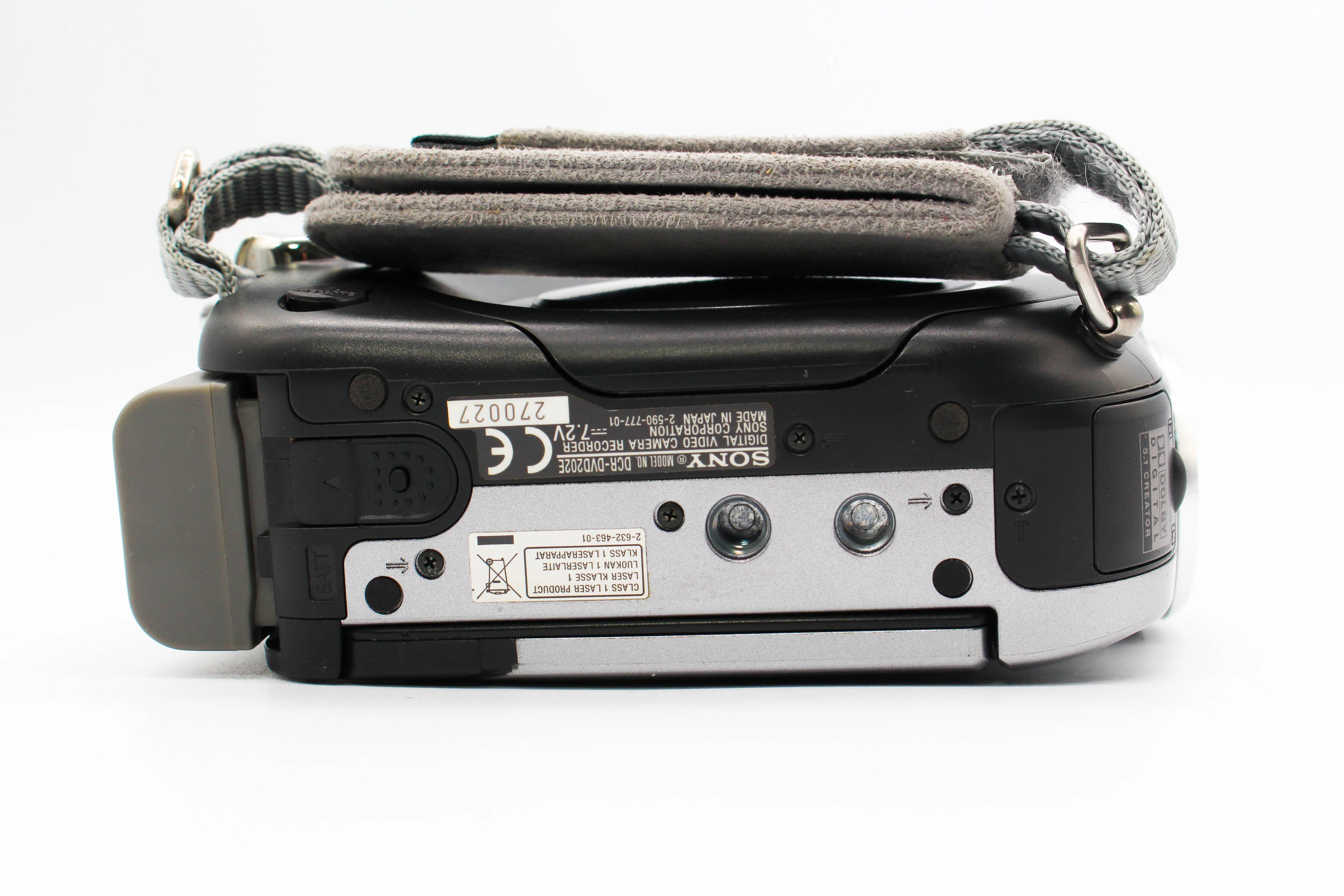 Sony DCR-DVD202E DVD Retro Handycam Digital Video Camcorder - Tested Bundle Good - Image 7
