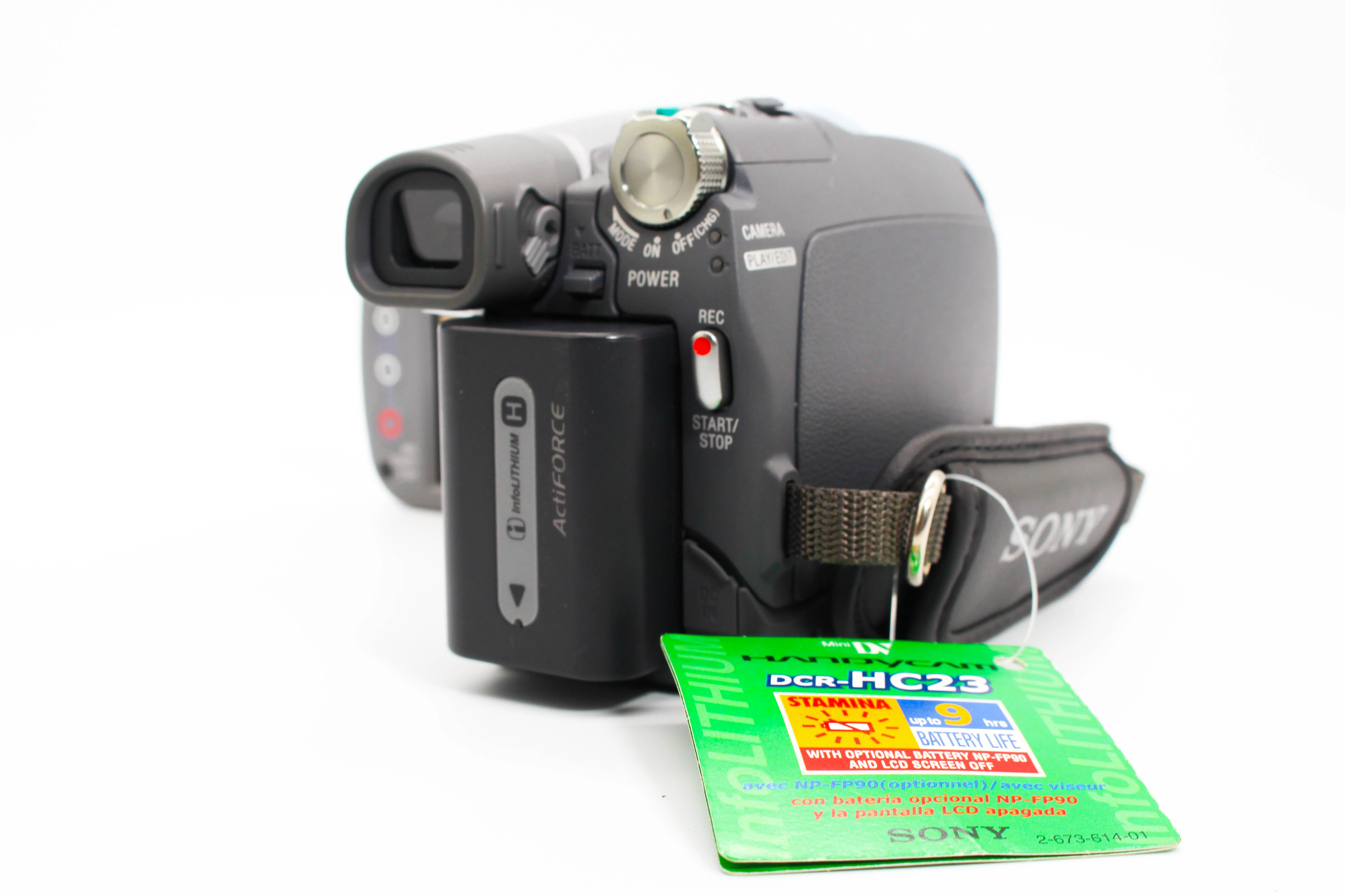 Sony DCR-HC23E MiniDV Video Handycam Camcorder Camera - Tested Bundle Excellent - Image 4