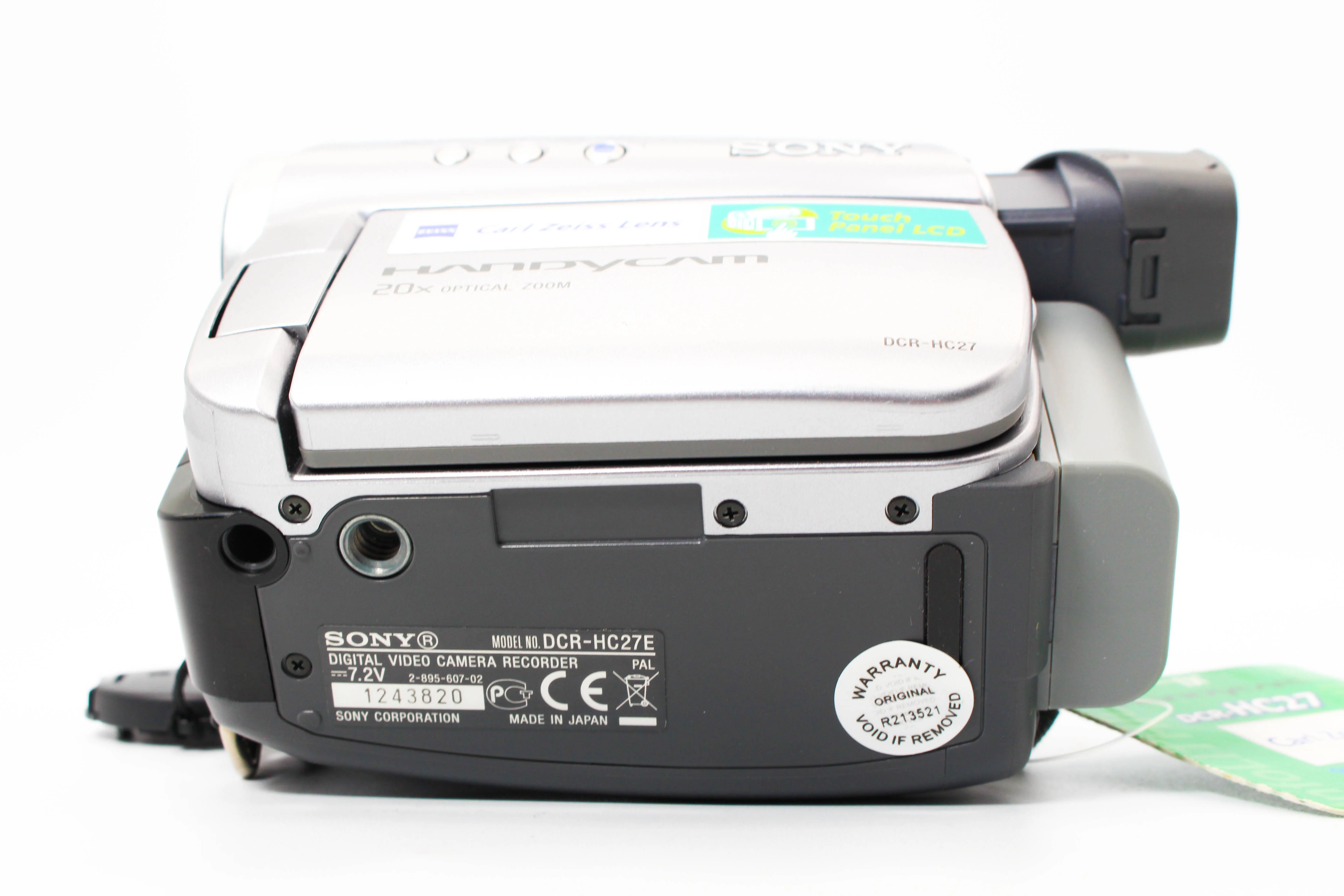 Sony DCR-HC27E MiniDV Handycam Digital Video Camera Camcorder - Tested Bundle Excellent - Image 7
