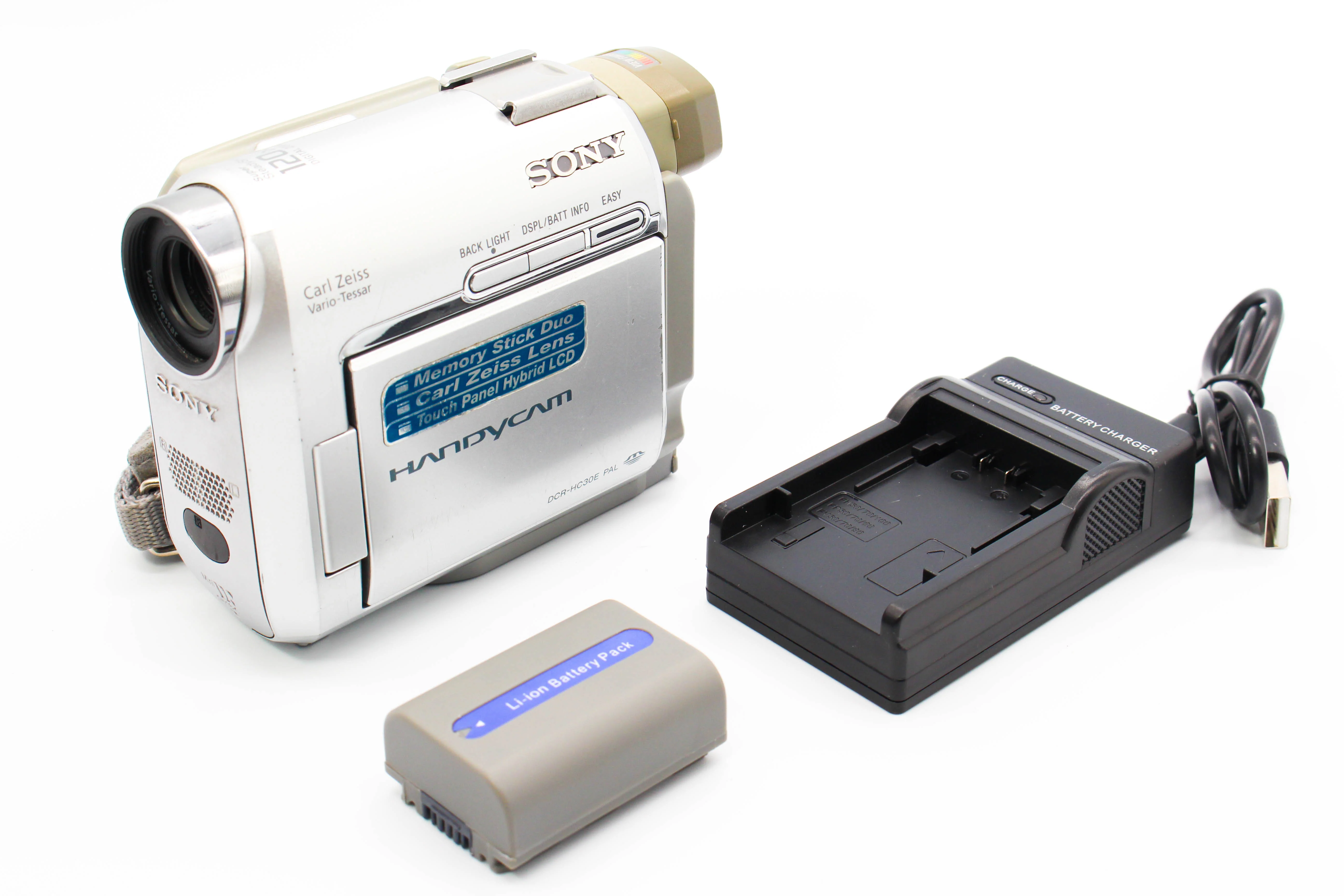 Sony DCR-HC30E MiniDV Video Handycam Camcorder Camera - Tested Bundle - Image 2