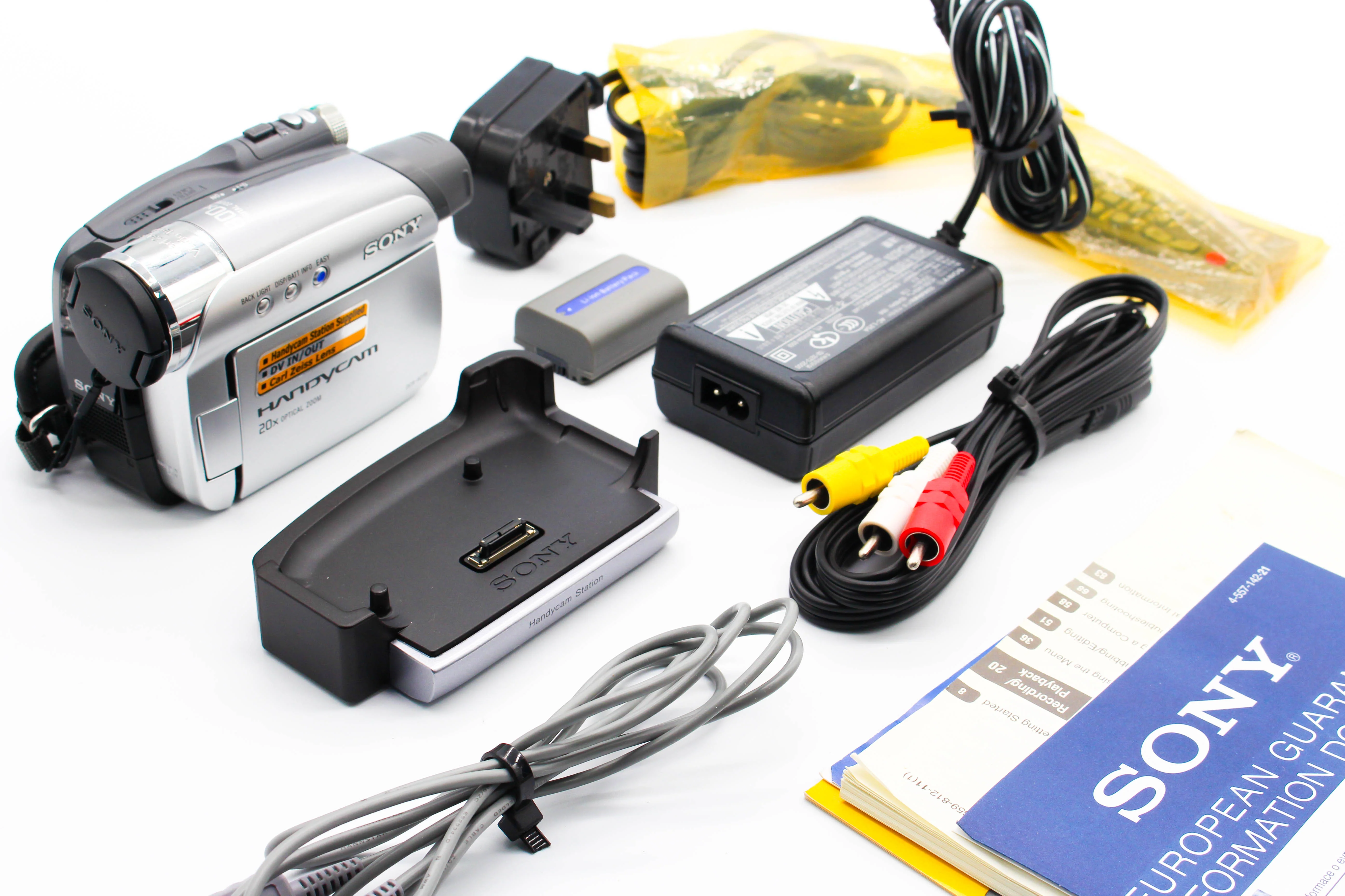 Sony DCR-HC35E MiniDV Digital Video Handycam Camcorder Camera - Tested Bundle Excellent - Image 2