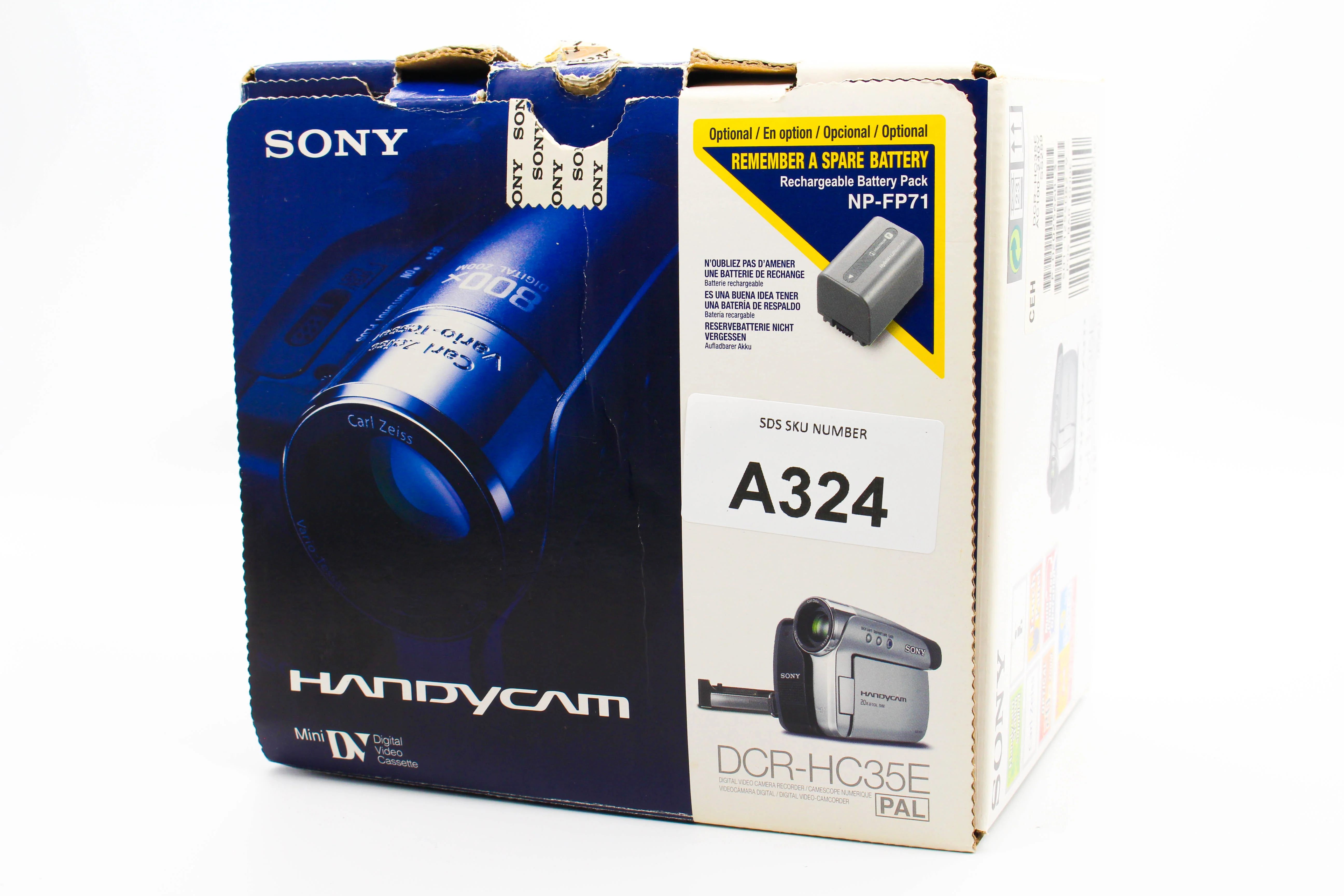 Sony DCR-HC35E MiniDV Digital Video Handycam Camcorder Camera - Tested Bundle Excellent - Image 3