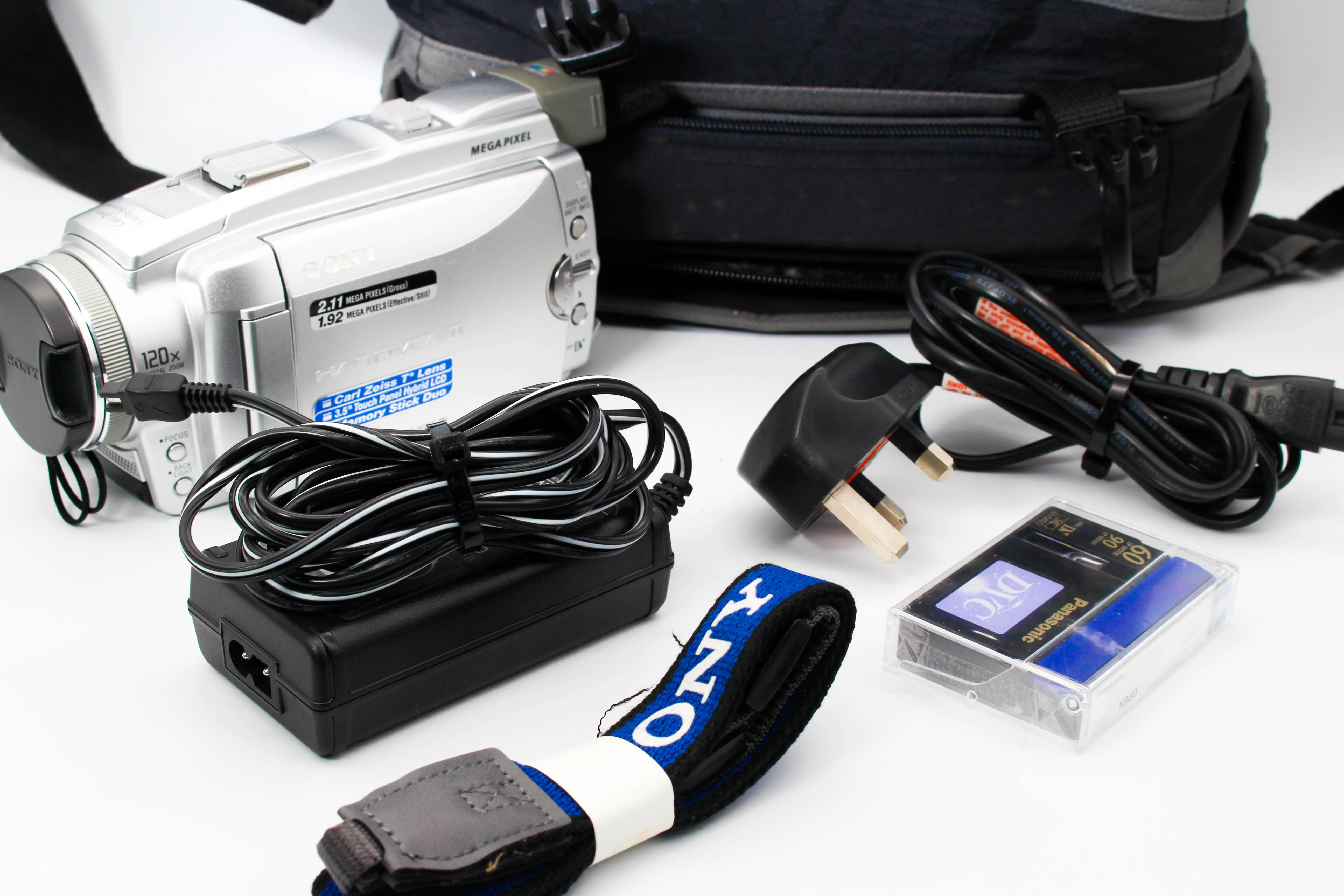 Sony DCR-HC85E MiniDV Digital Video Handycam Camcorder Camera - Tested Bundle Excellent - Image 2