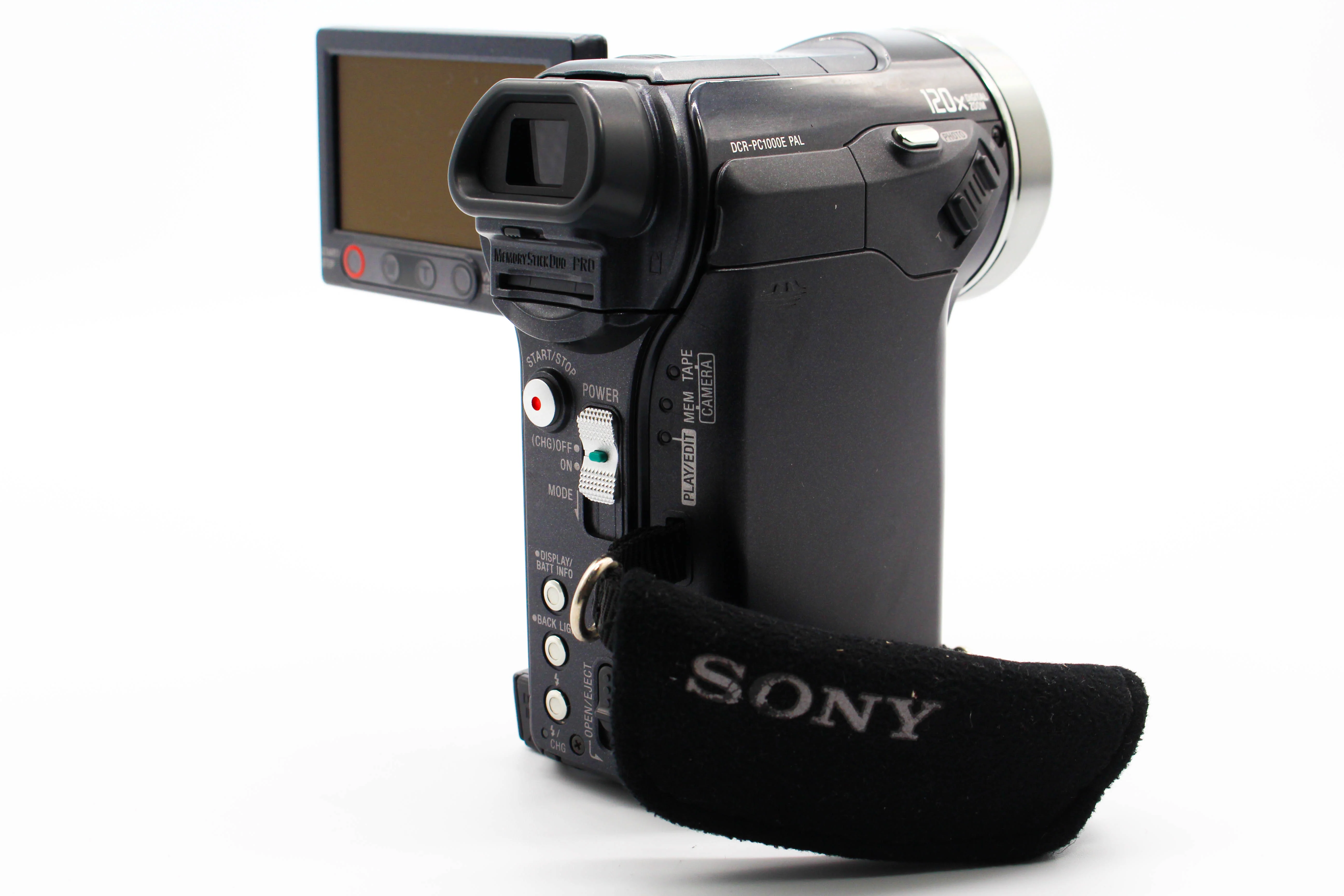 Sony DCR-PC1000E MiniDV Handycam Camcorder Digital Video Camera - Tested Bundle Excellent - Image 4