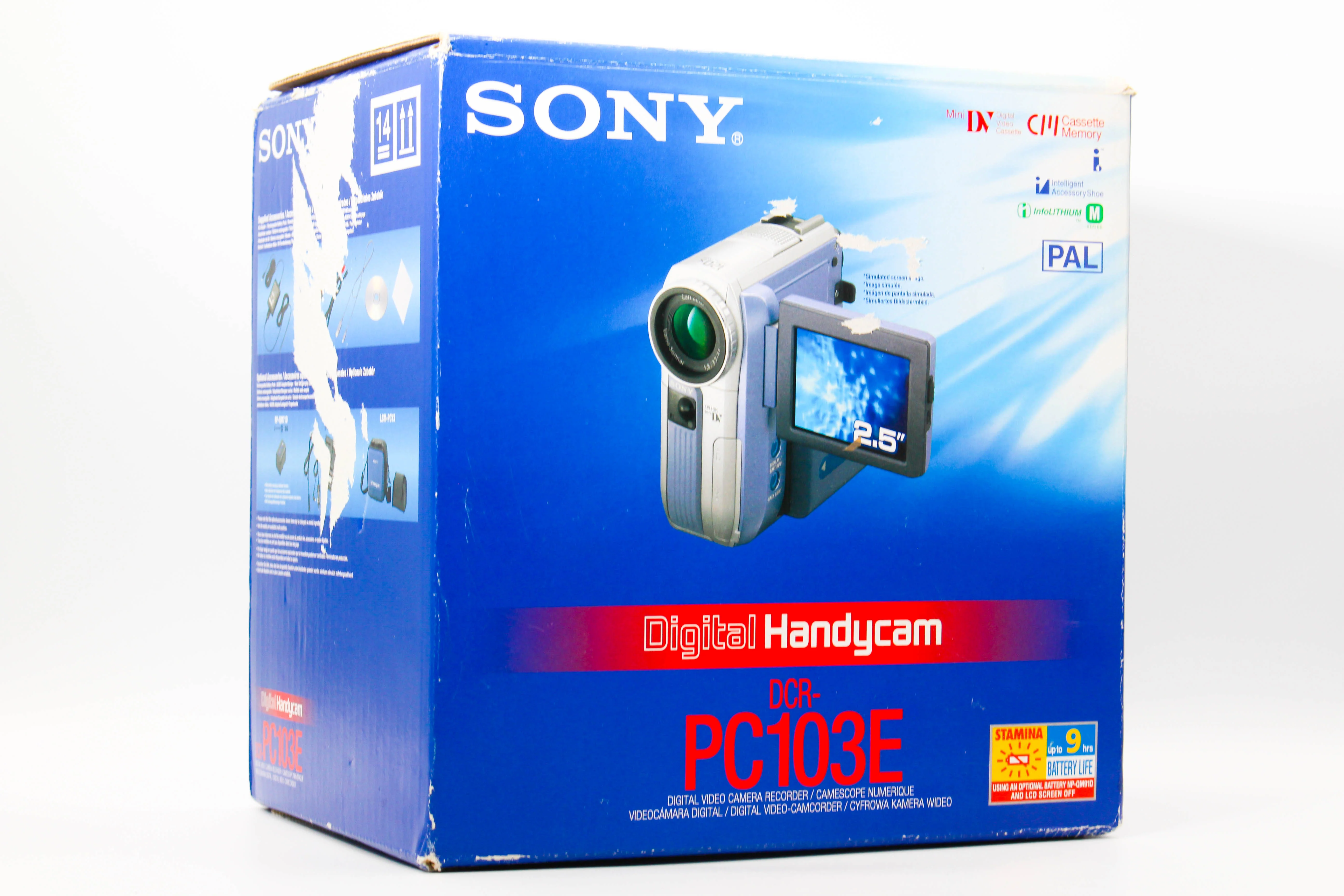 Sony DCR-PC103E MiniDV Handycam Tape Digital Video Camera Camcorder - Tested Bundle Excellent - Image 4