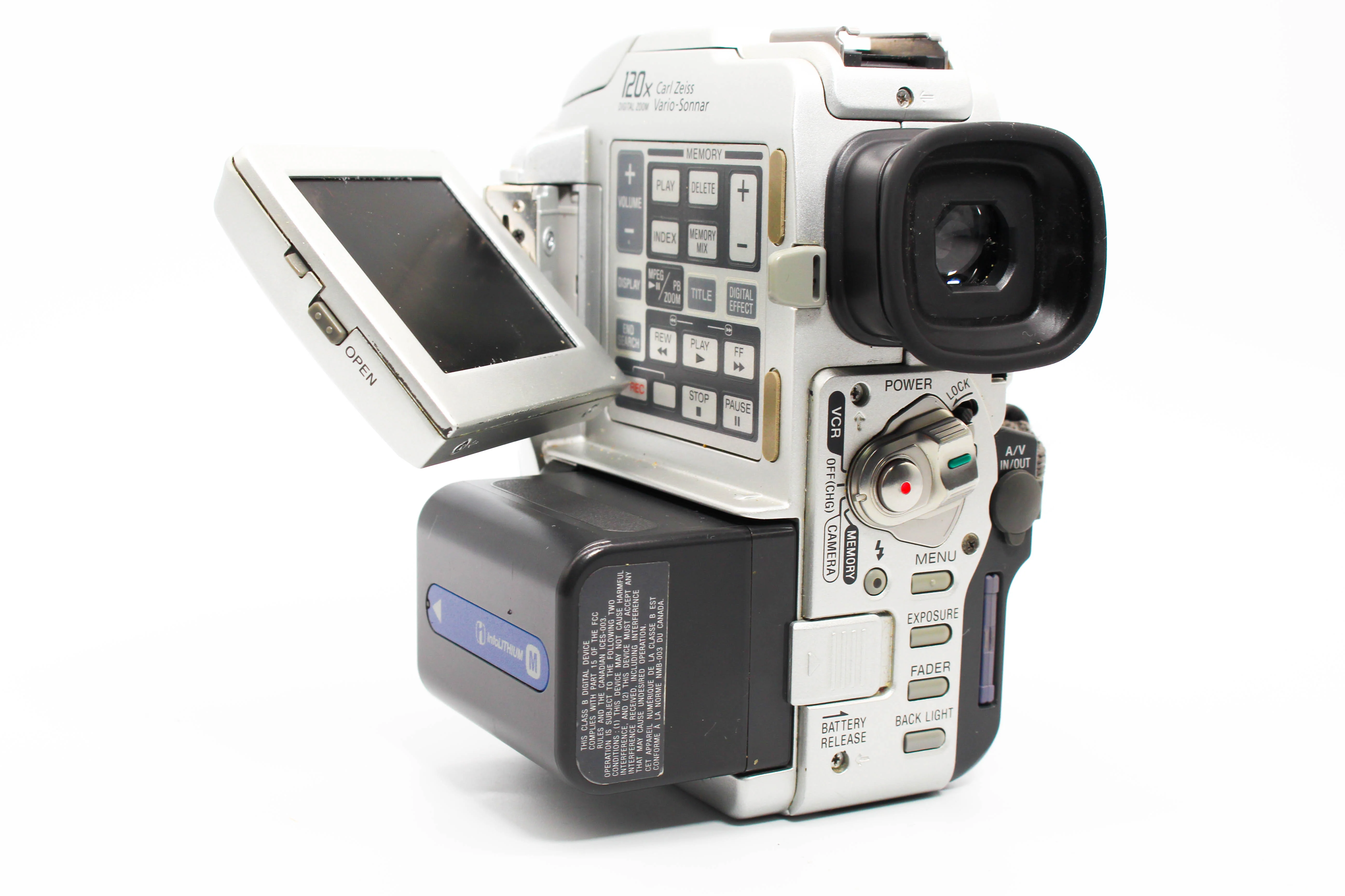 Sony DCR-PC110E MiniDV Digital Video Handycam Camcorder - Tested Bundle Excellent - Image 5