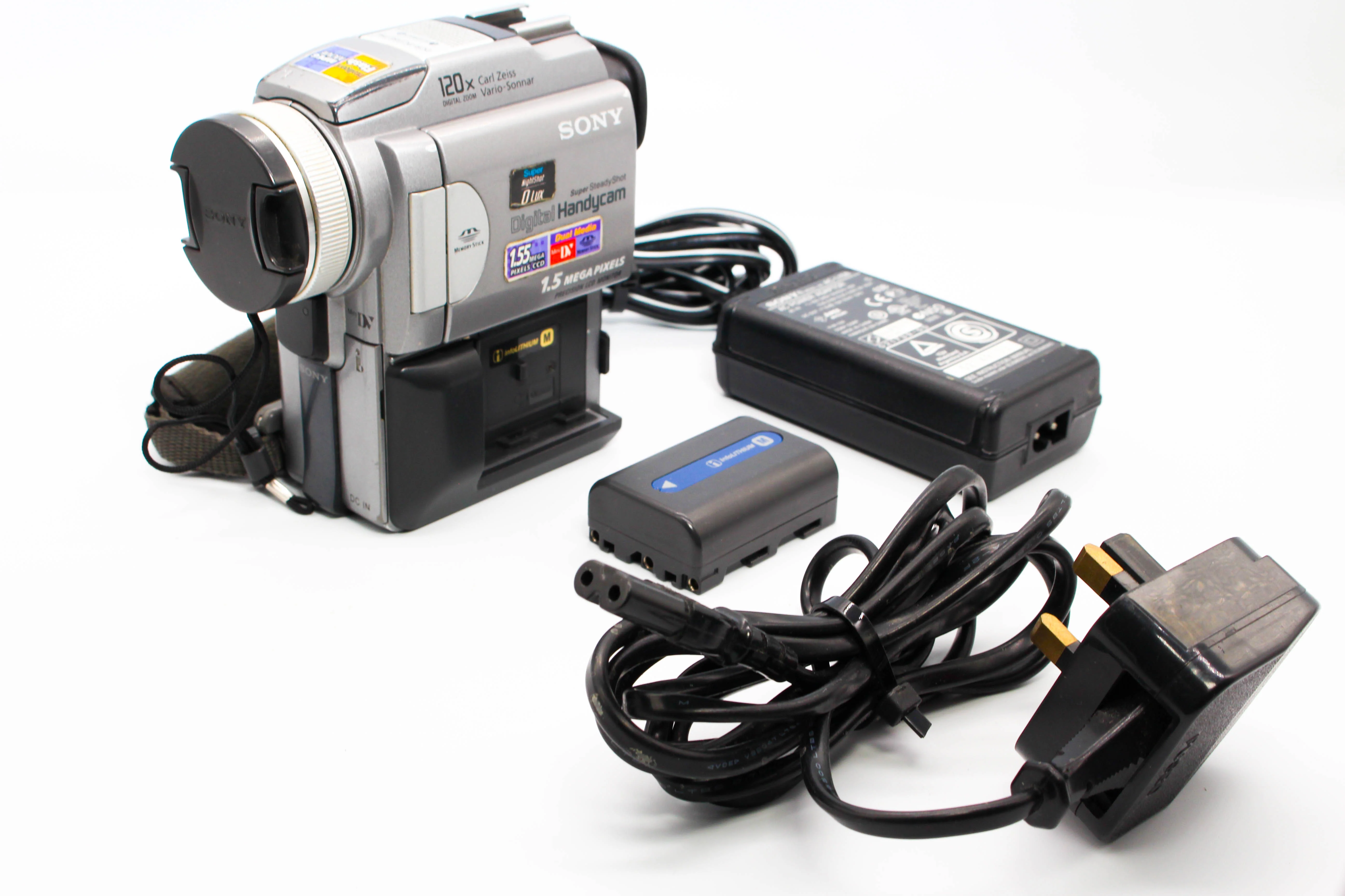 Sony DCR-PC115E MiniDV Digital Video Handycam Camcorder - Tested Bundle Good - Image 2