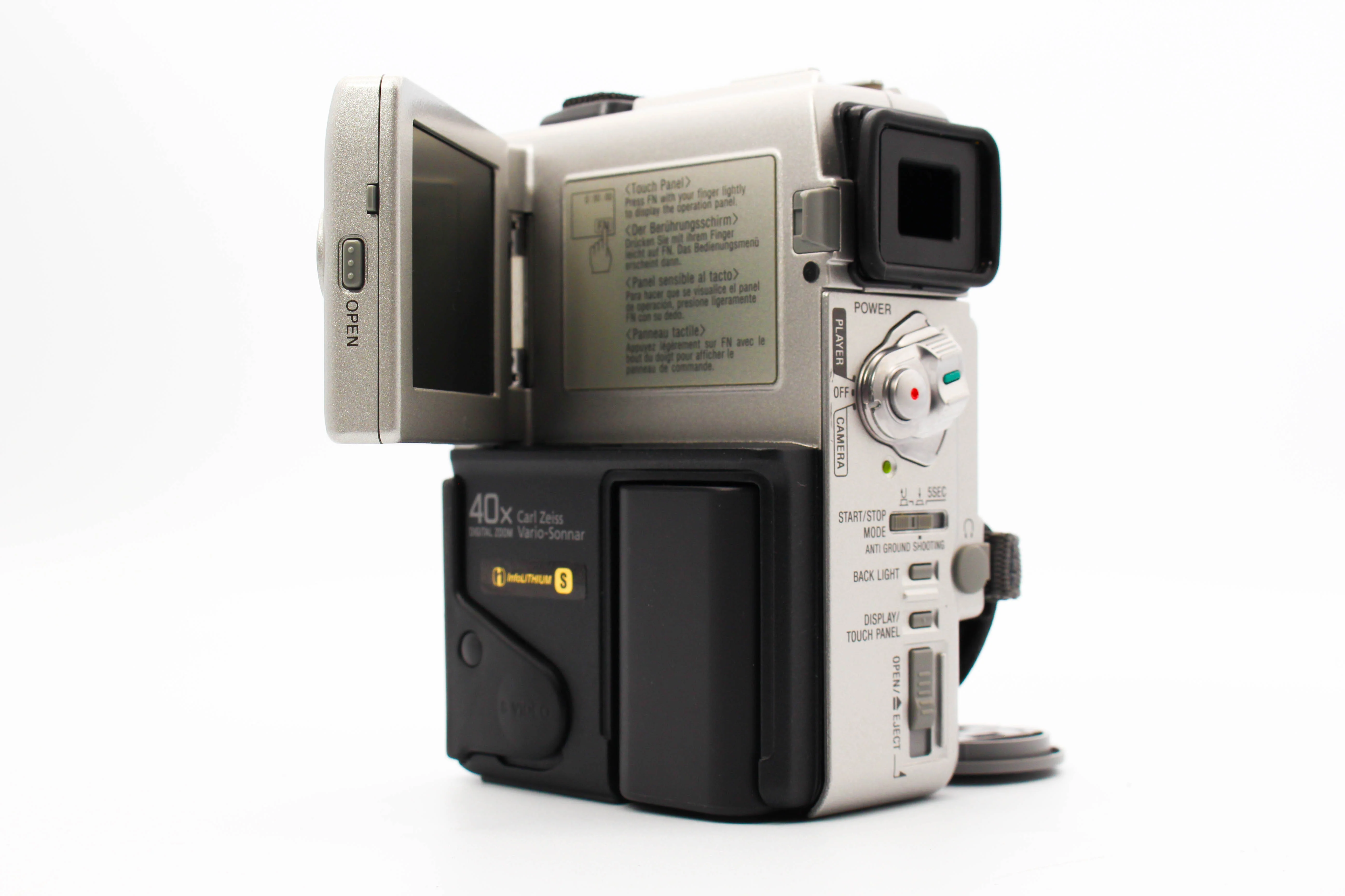 Sony DCR-PC2E MiniDV Handycam Digital Video Camera Camcorder (Read) - Tested Bundle - Image 5