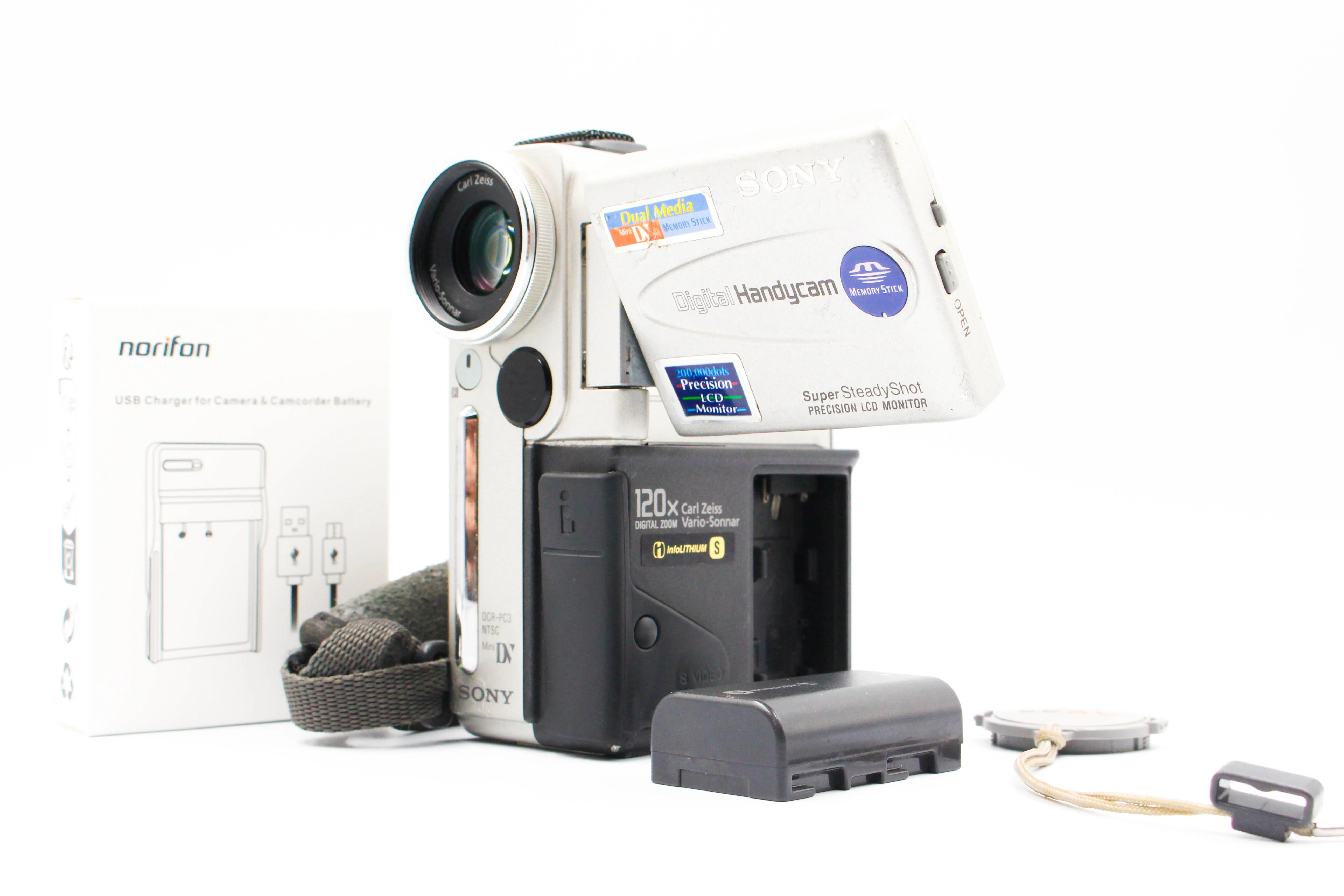 Sony DCR-PC3 NTSC MiniDV Handycam Camcorder Digital Video Camera - Tested Bundle Excellent - Image 2