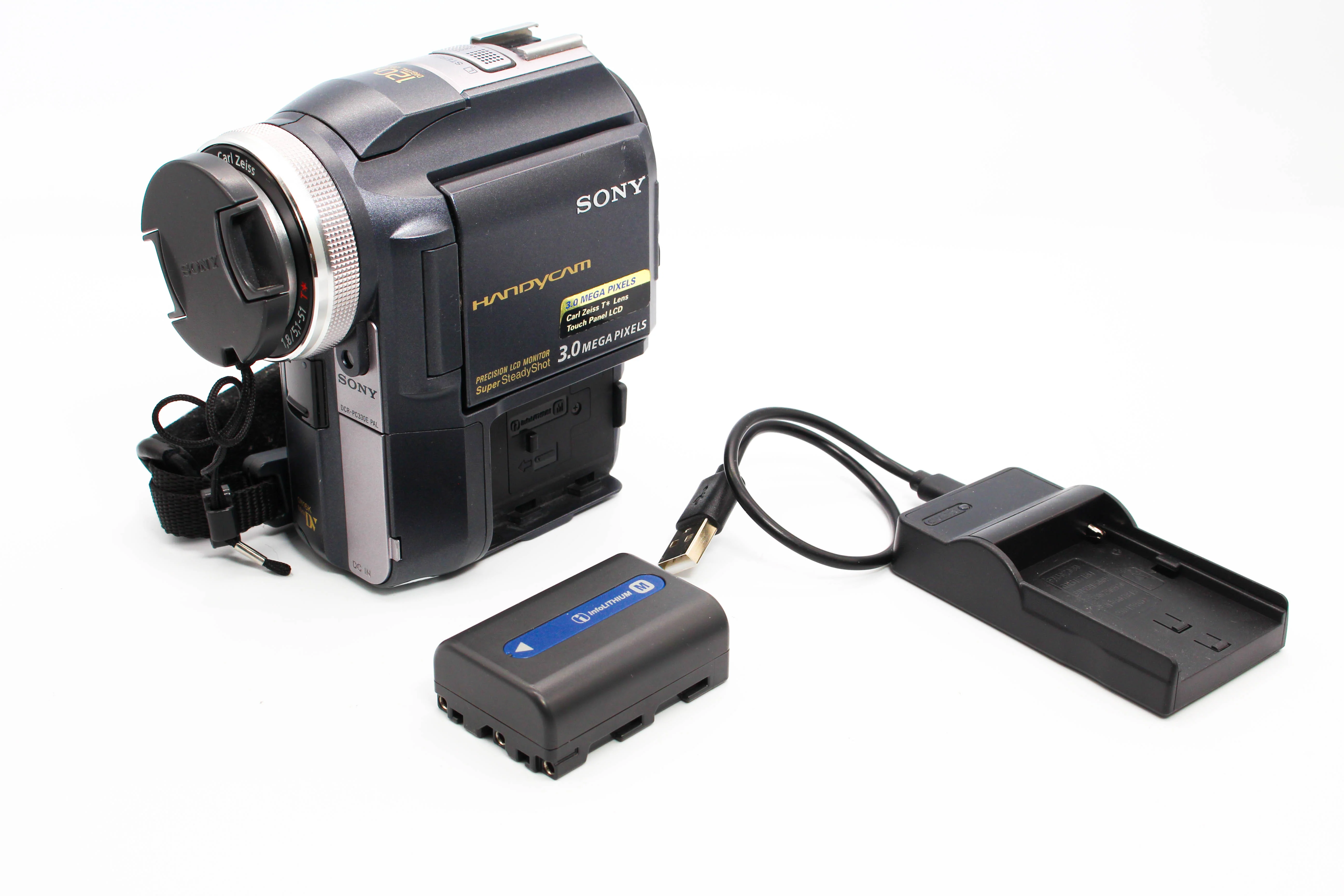Sony DCR-PC330E MiniDV Video Handycam Camcorder Camera - Tested Bundle Good - Image 2