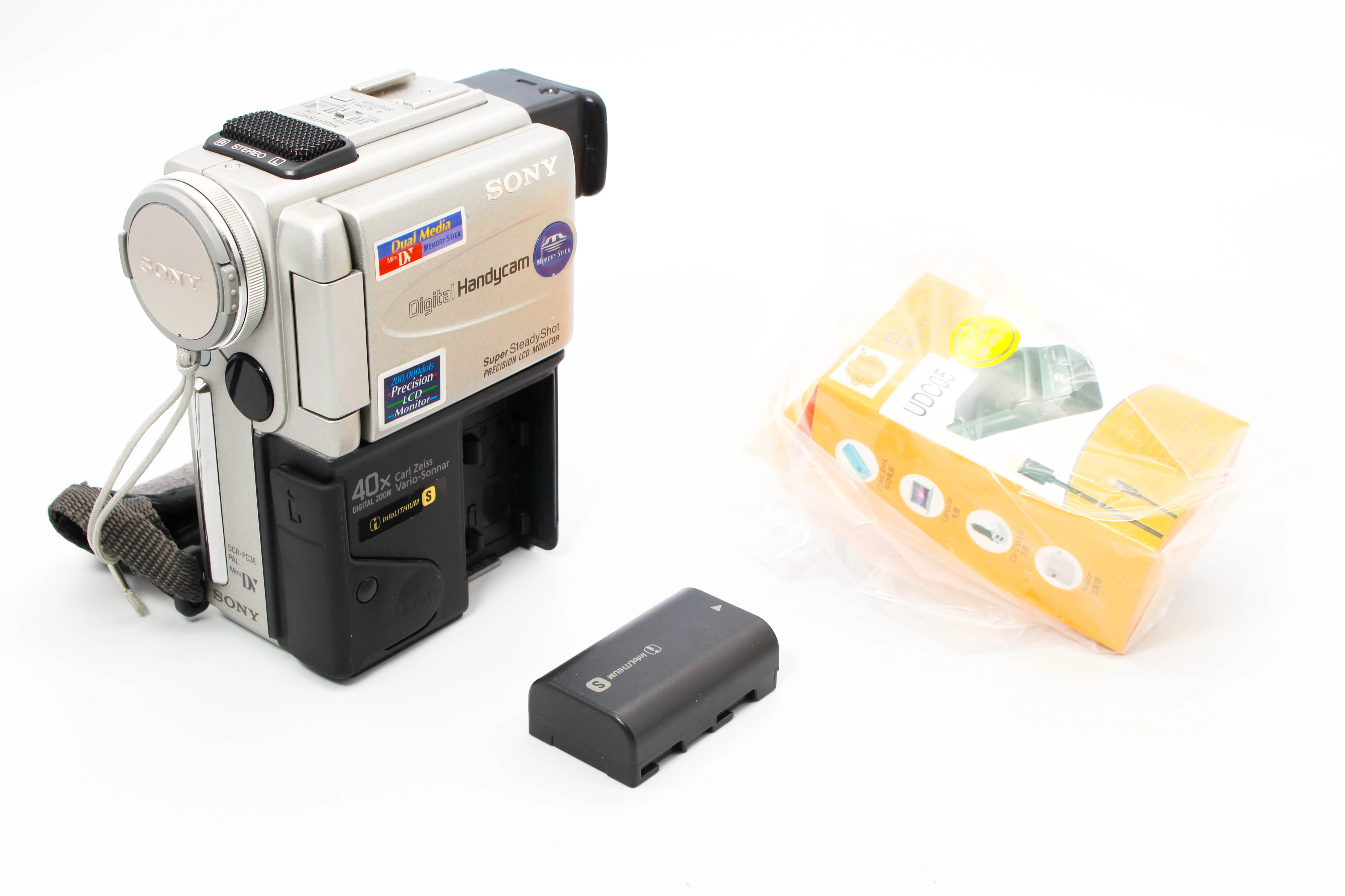 Sony DCR-PC3E MiniDV Handycam Digital Video Tape Camera Camcorder - Tested Bundle Excellent - Image 2