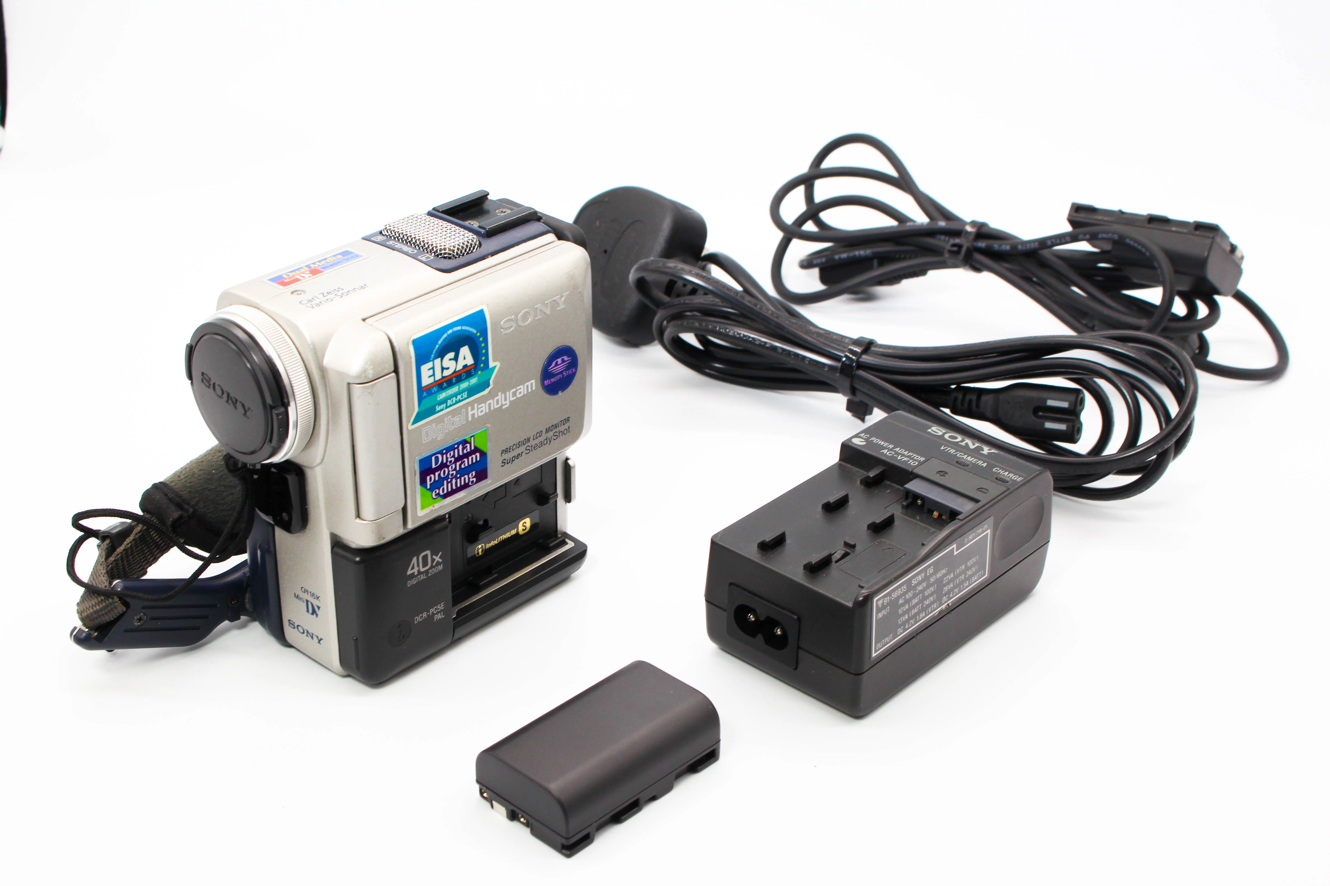 Sony DCR-PC5E MiniDV Handycam Tape Digital Video Camcorder - Tested Bundle - Image 2