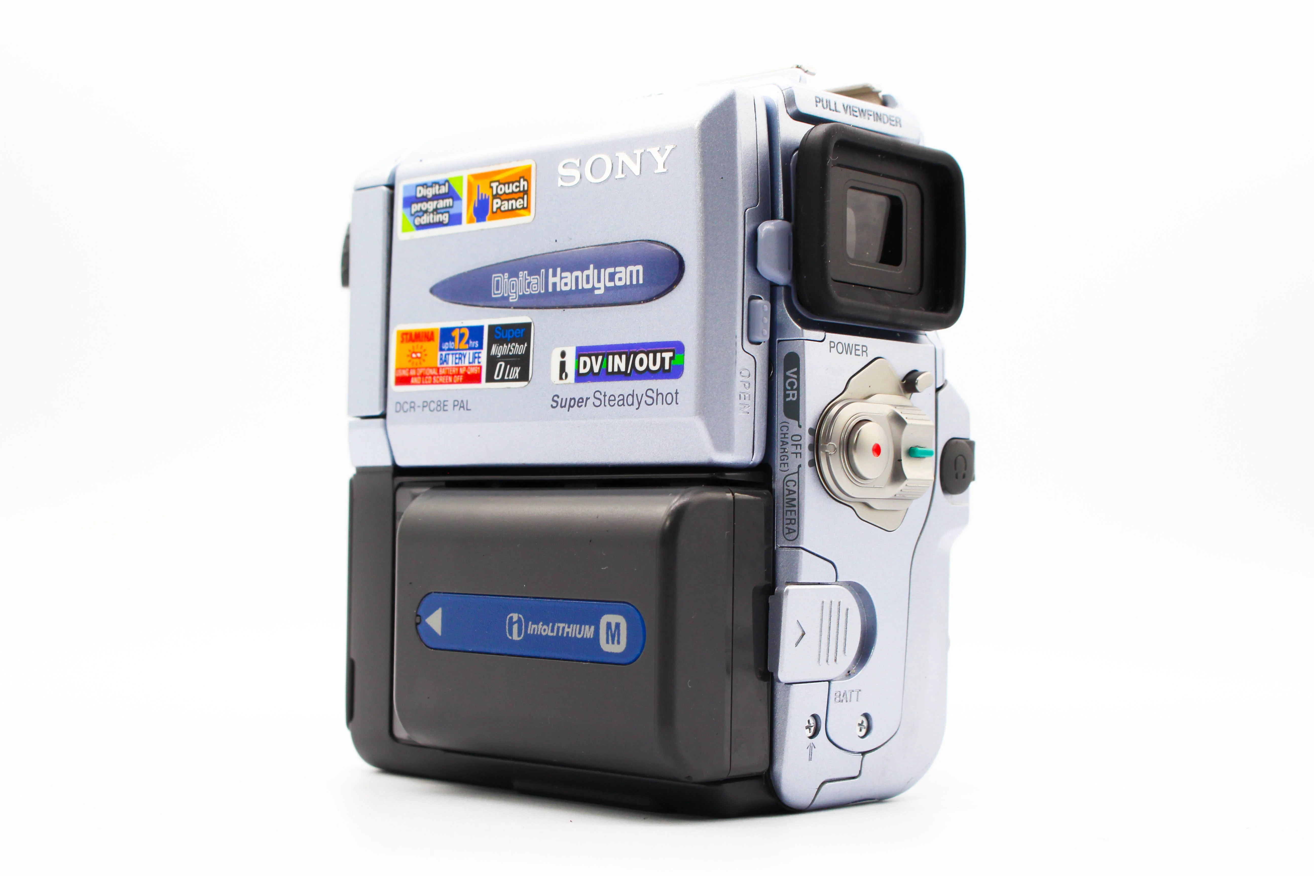Sony DCR-PC8E MiniDV Tape Digital Video Camera Camcorder - Tested Bundle Good - Image 5