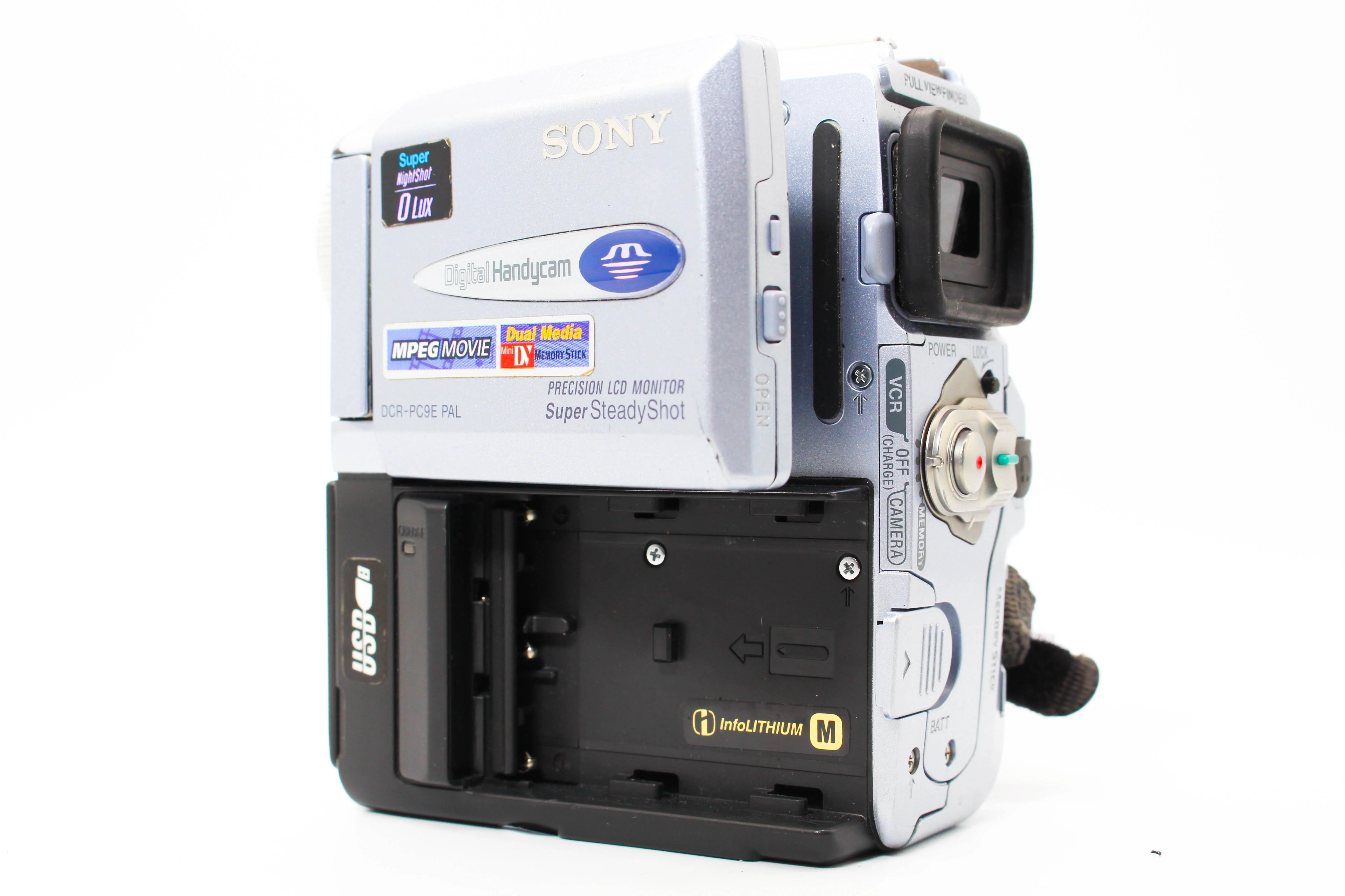 Sony DCR-PC9E MiniDV Handycam Tape Digital Video Camera Camcorder (Read) - Tested Bundle - Image 3