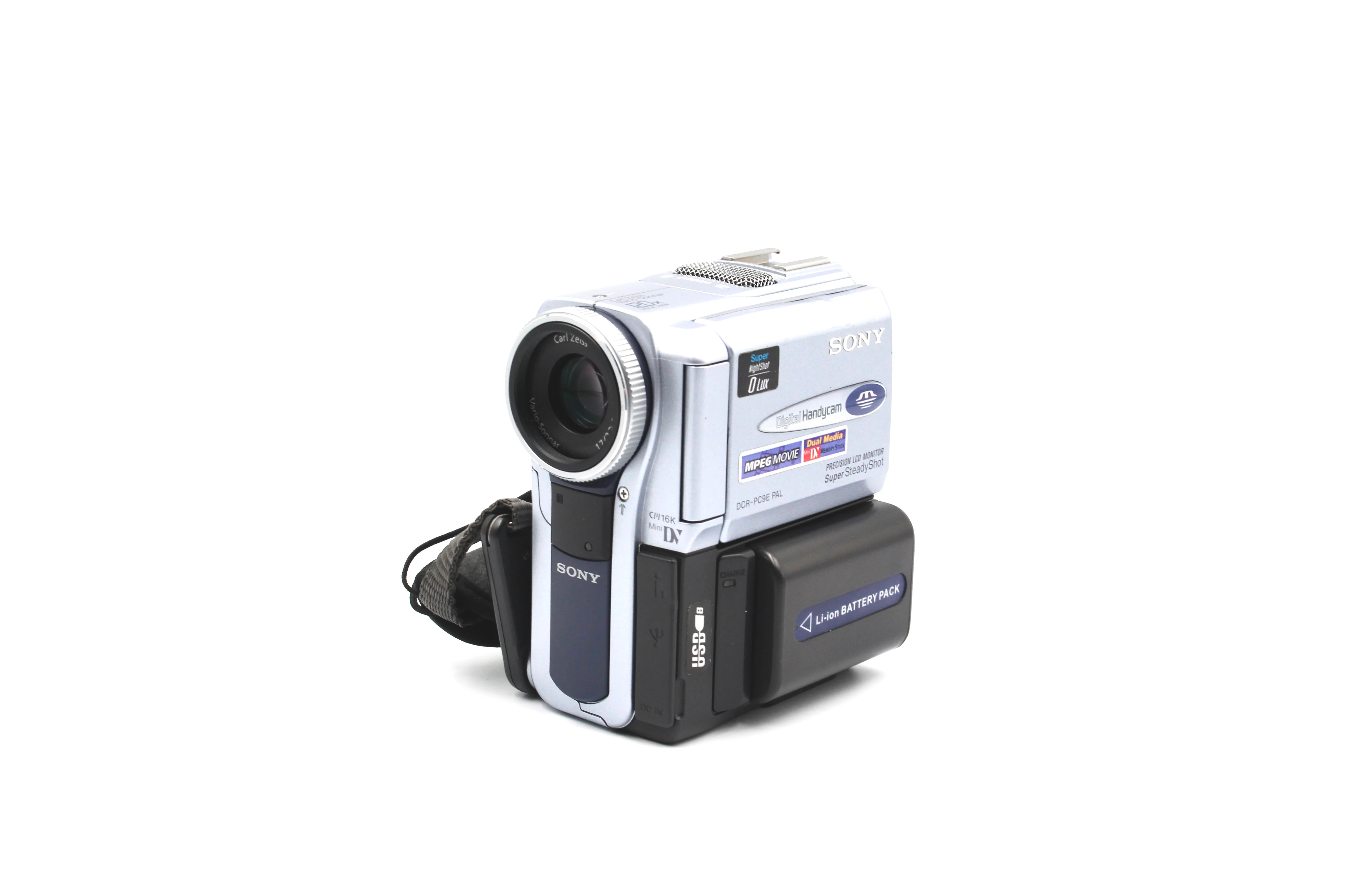 Sony DCR-PC9E MiniDV Tape Digital Video Camcorder Camera - Tested Bundle Excellent - Image 3